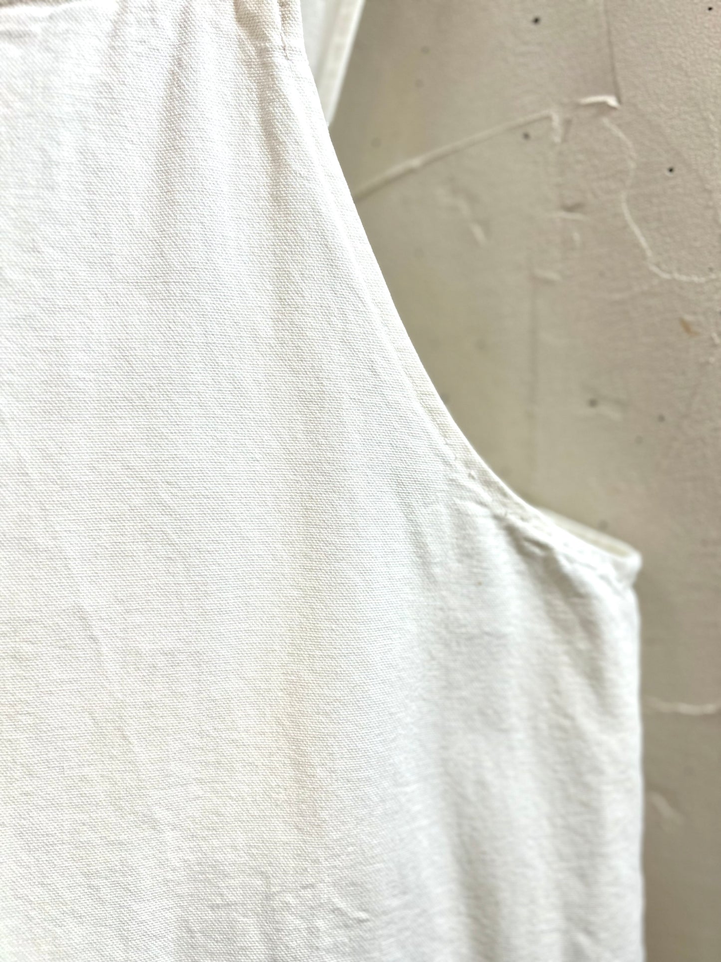 Vintage Denim Over Dress [F30372]