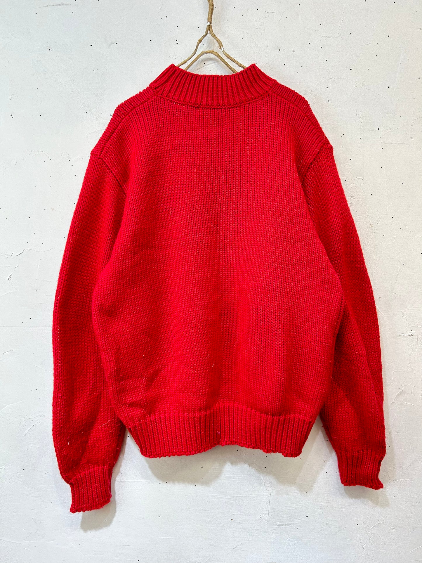 Vintage Hand Knit Sweater [K25540]