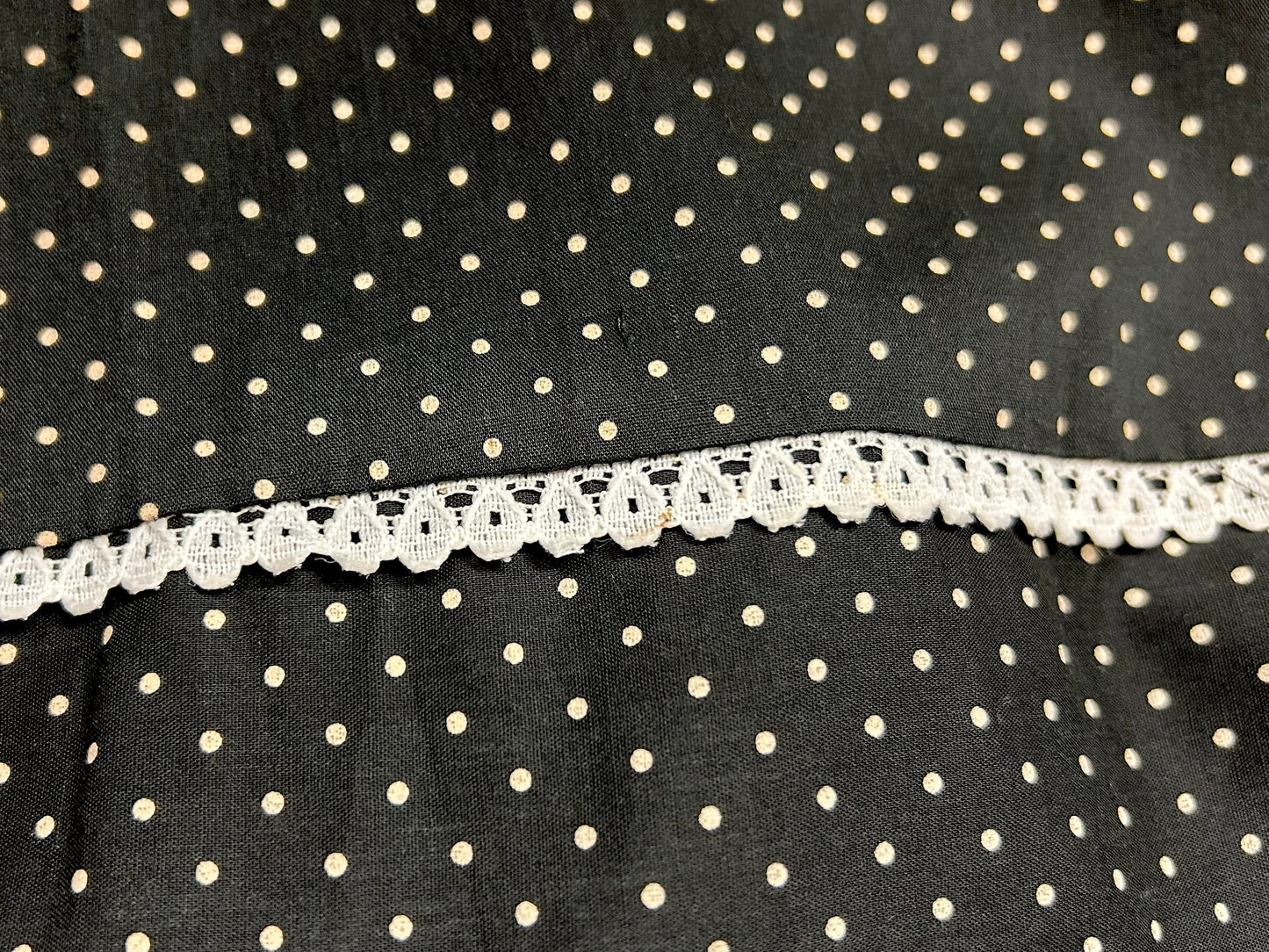 ’70s Vintage Dot Skirt MADE IN USA [D26685]