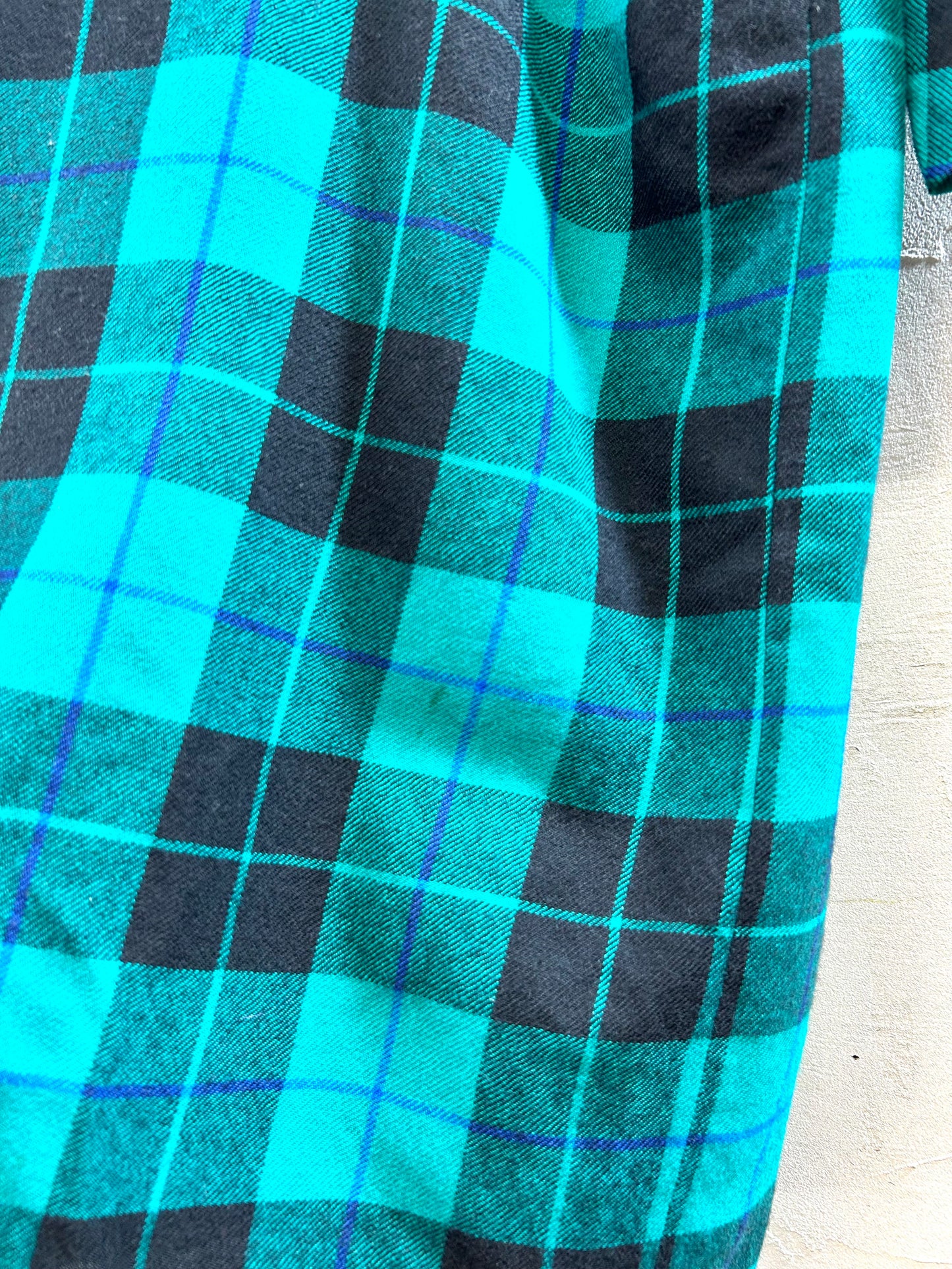 Vintage Plaid Dress [J28628]