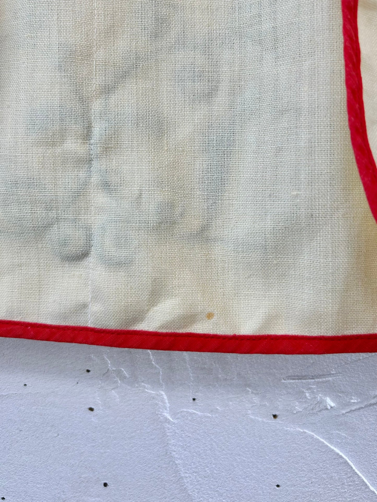 Vintage Embroidery Apron [E30153]