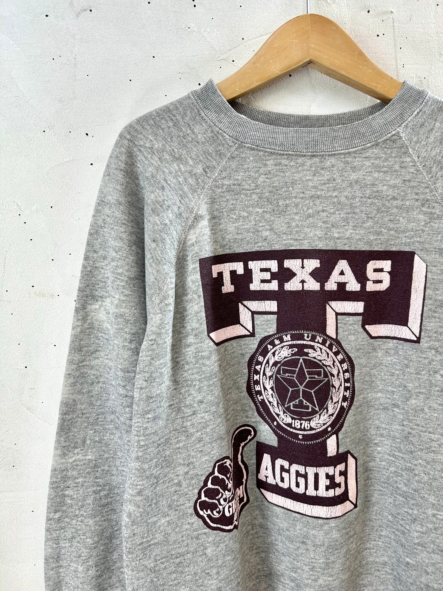 '80Vintage Damage Sweat  [I28420]