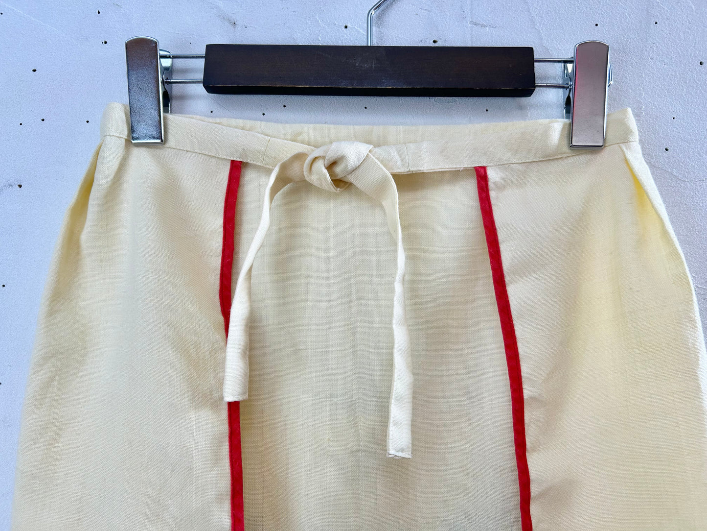 Vintage Embroidery Apron [E30153]