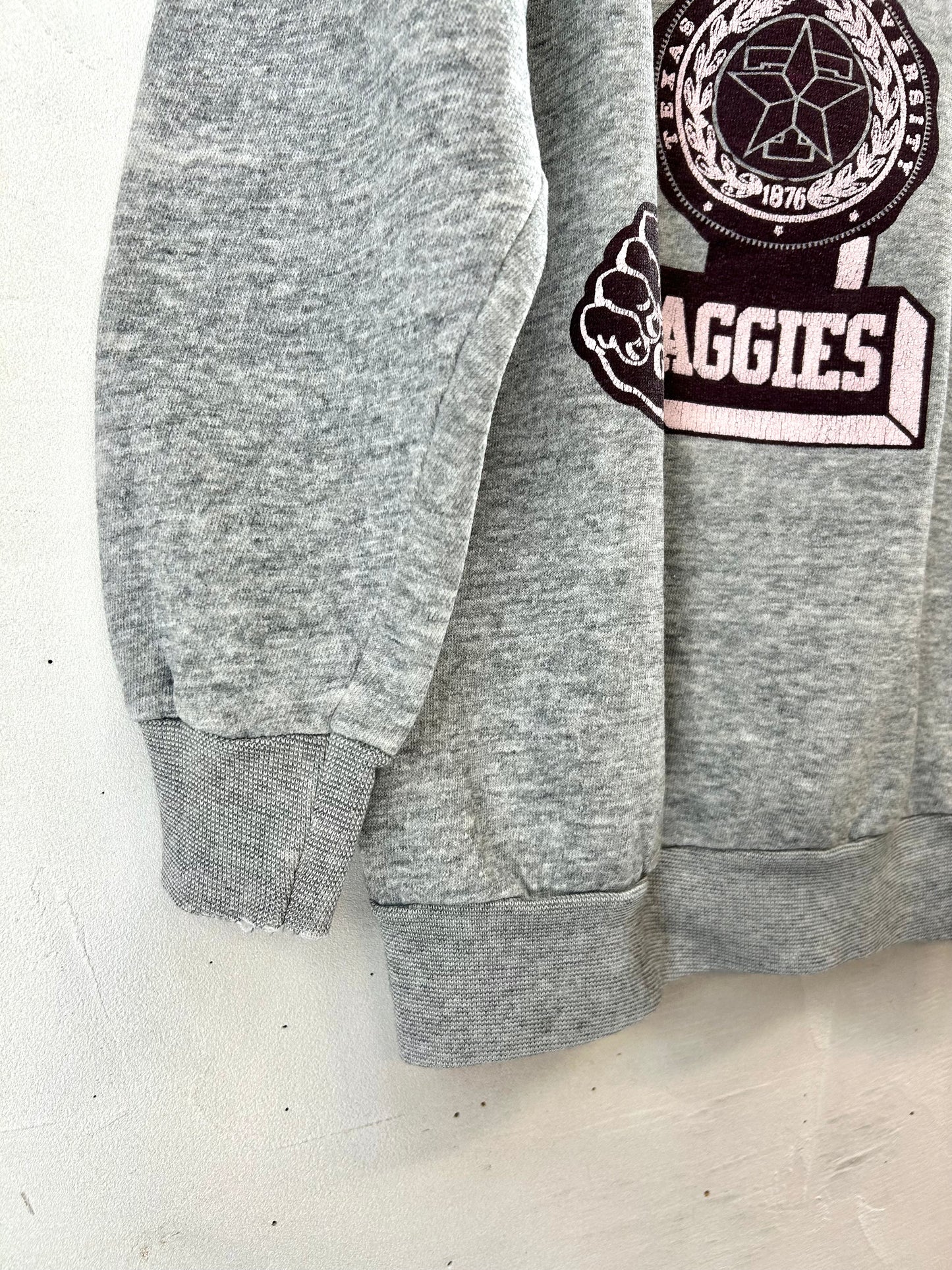 '80Vintage Damage Sweat  [I28420]