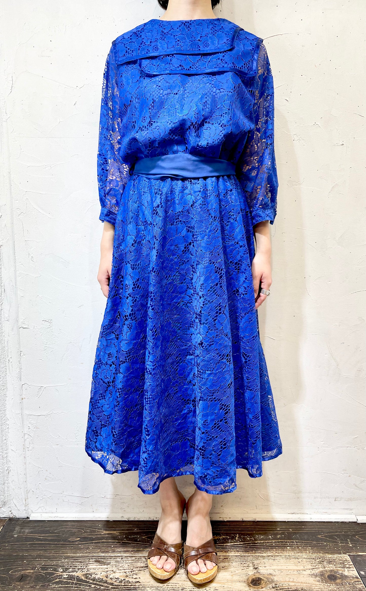 Vintage Lace Dress [H24804]