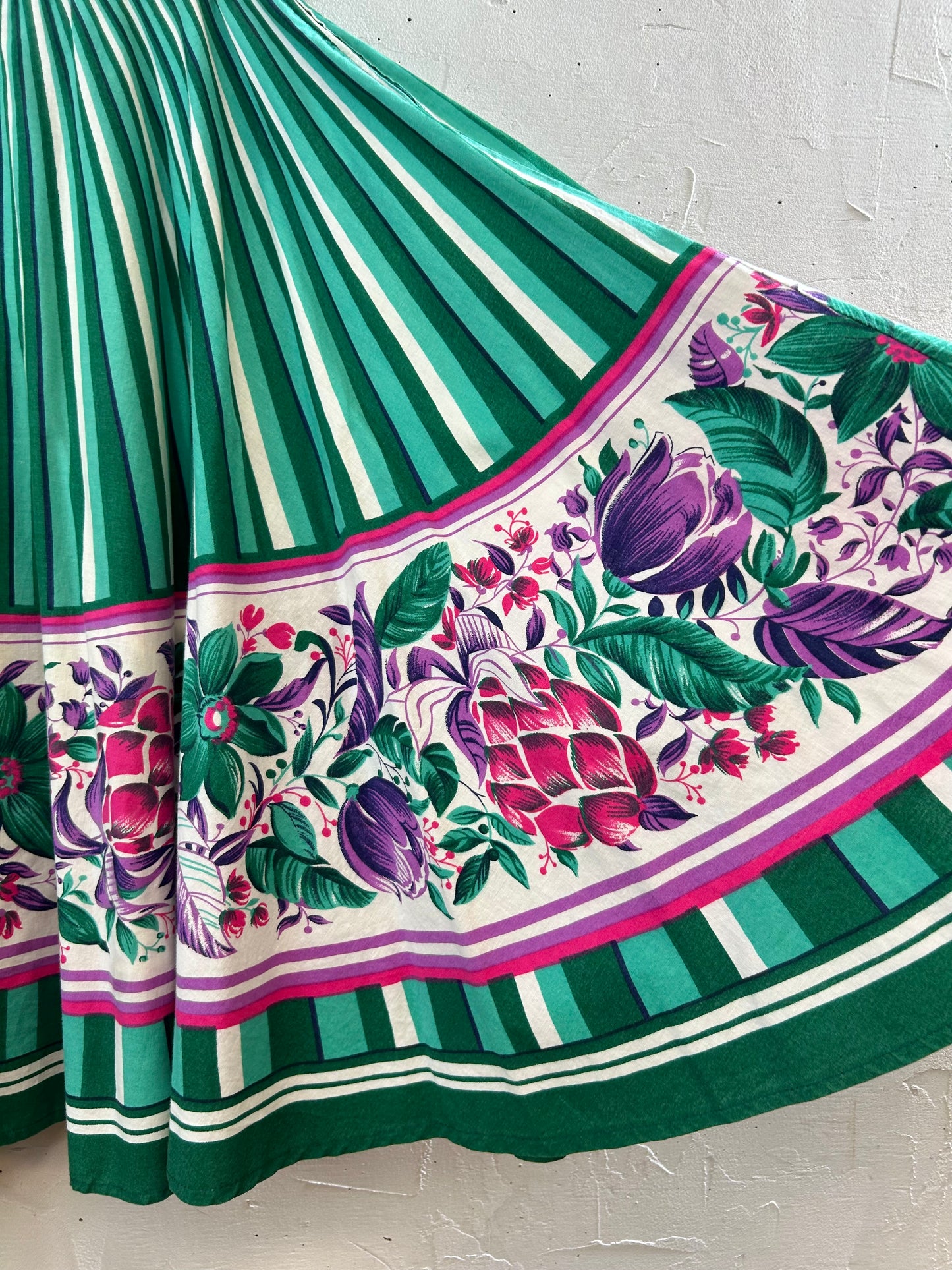 Vintage End Pattern Skirt [E30155]
