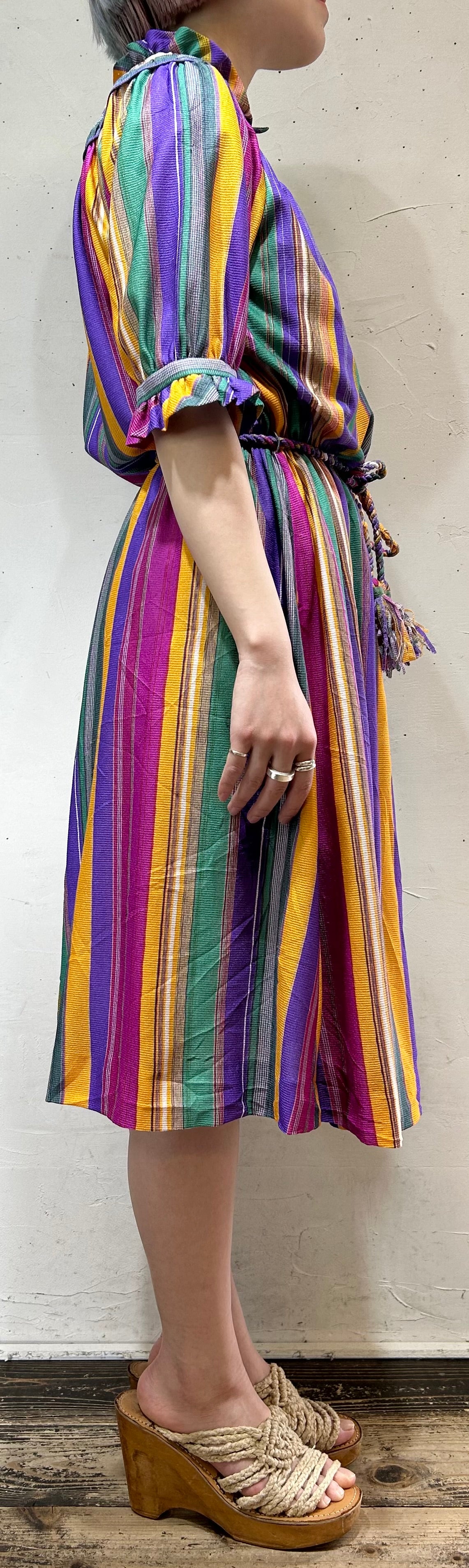 Vintage Flower Dress [D26702]