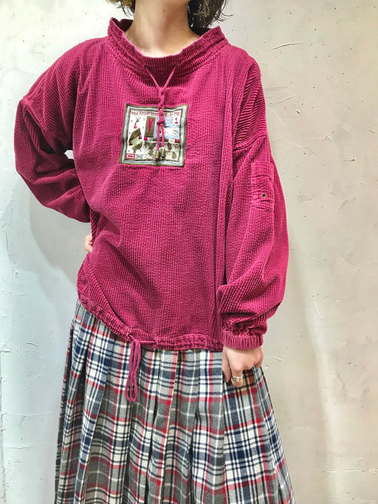 Vintage Corduroy Pullover [L25714]