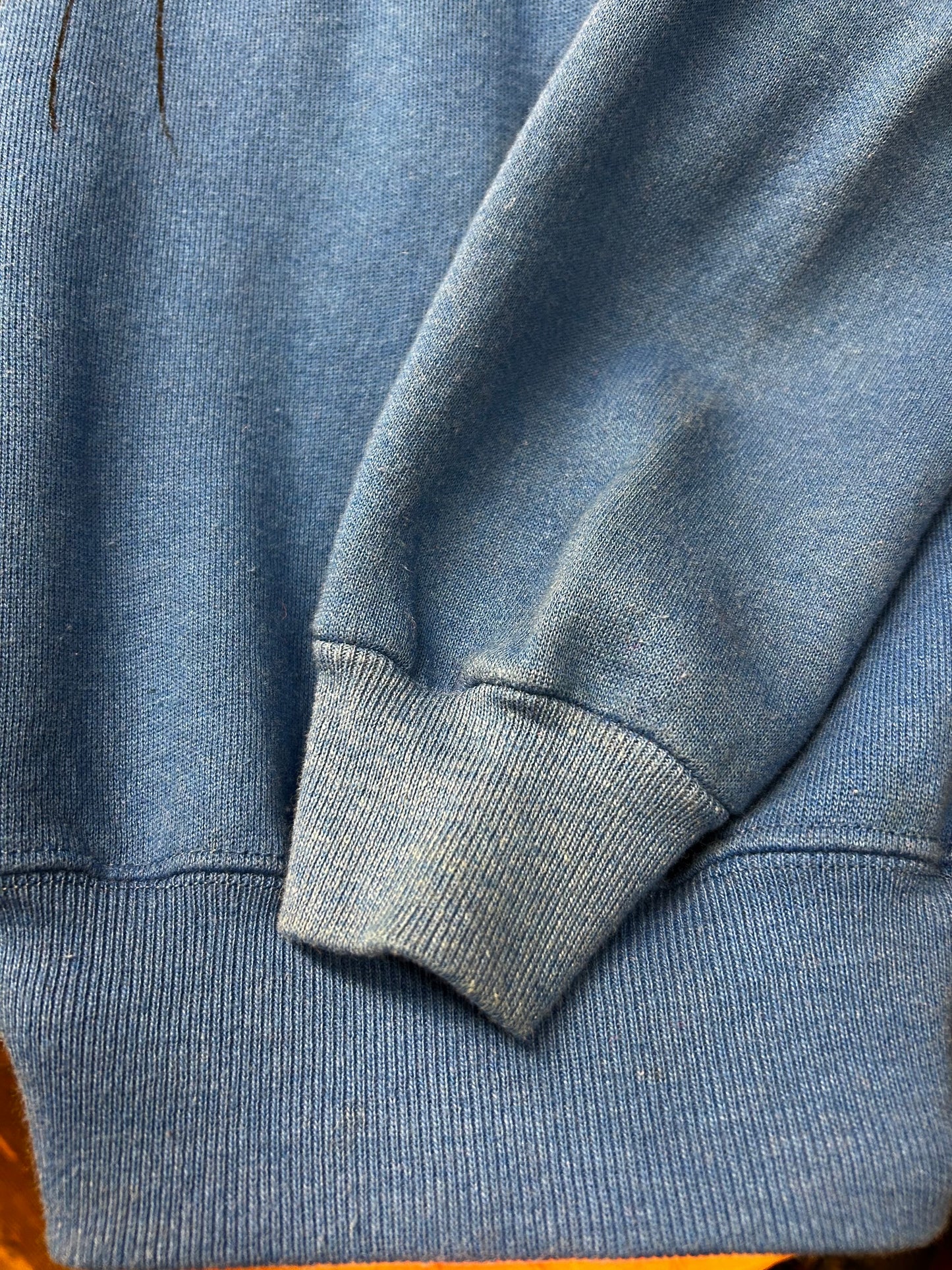 '80s Vintage Hand Painted Sweat MADE IN USA 〜Hanes〜 [K28851]