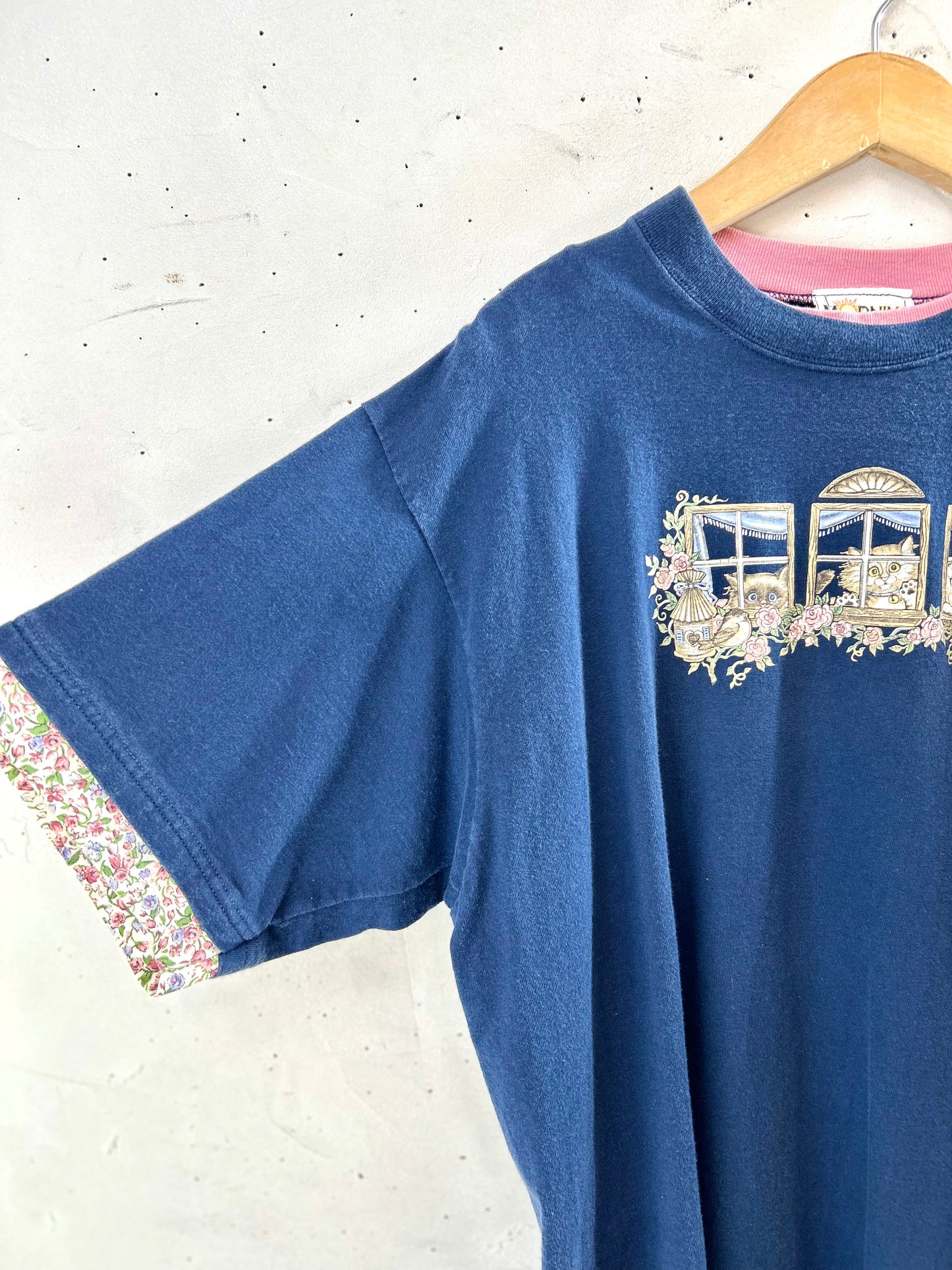 Vintage T-Shirt 〜MORNING SUN〜 MADE IN USA [F30384]