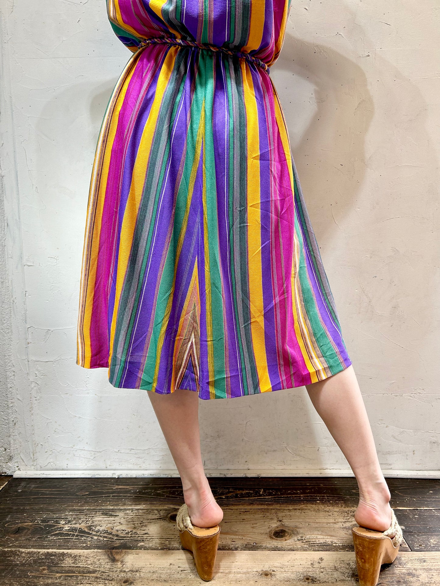 Vintage Flower Dress [D26702]