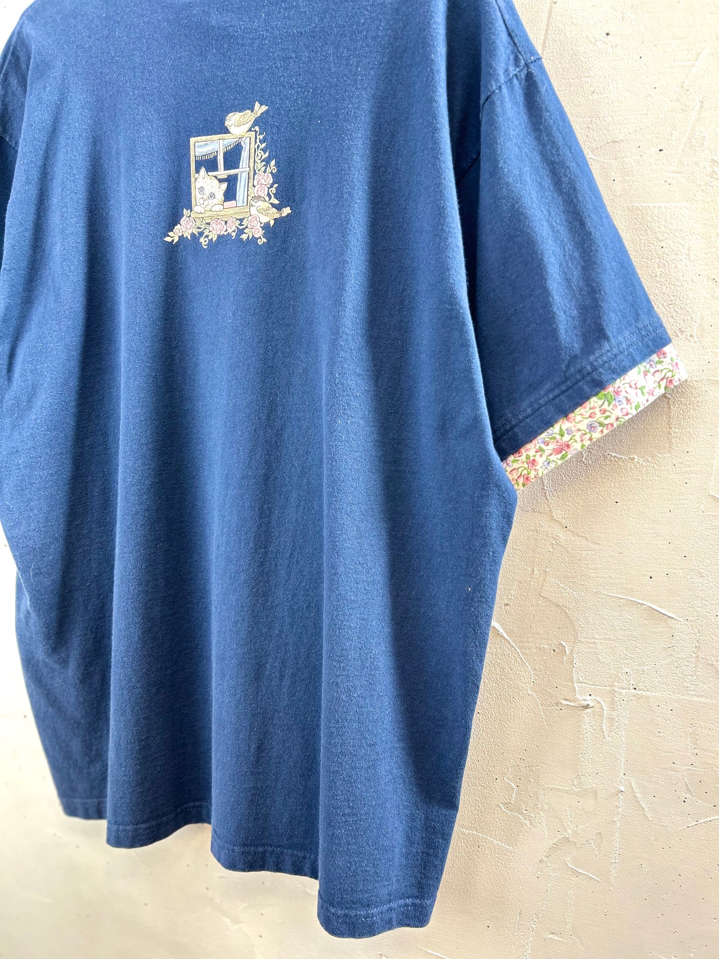 Vintage T-Shirt 〜MORNING SUN〜 MADE IN USA [F30384]