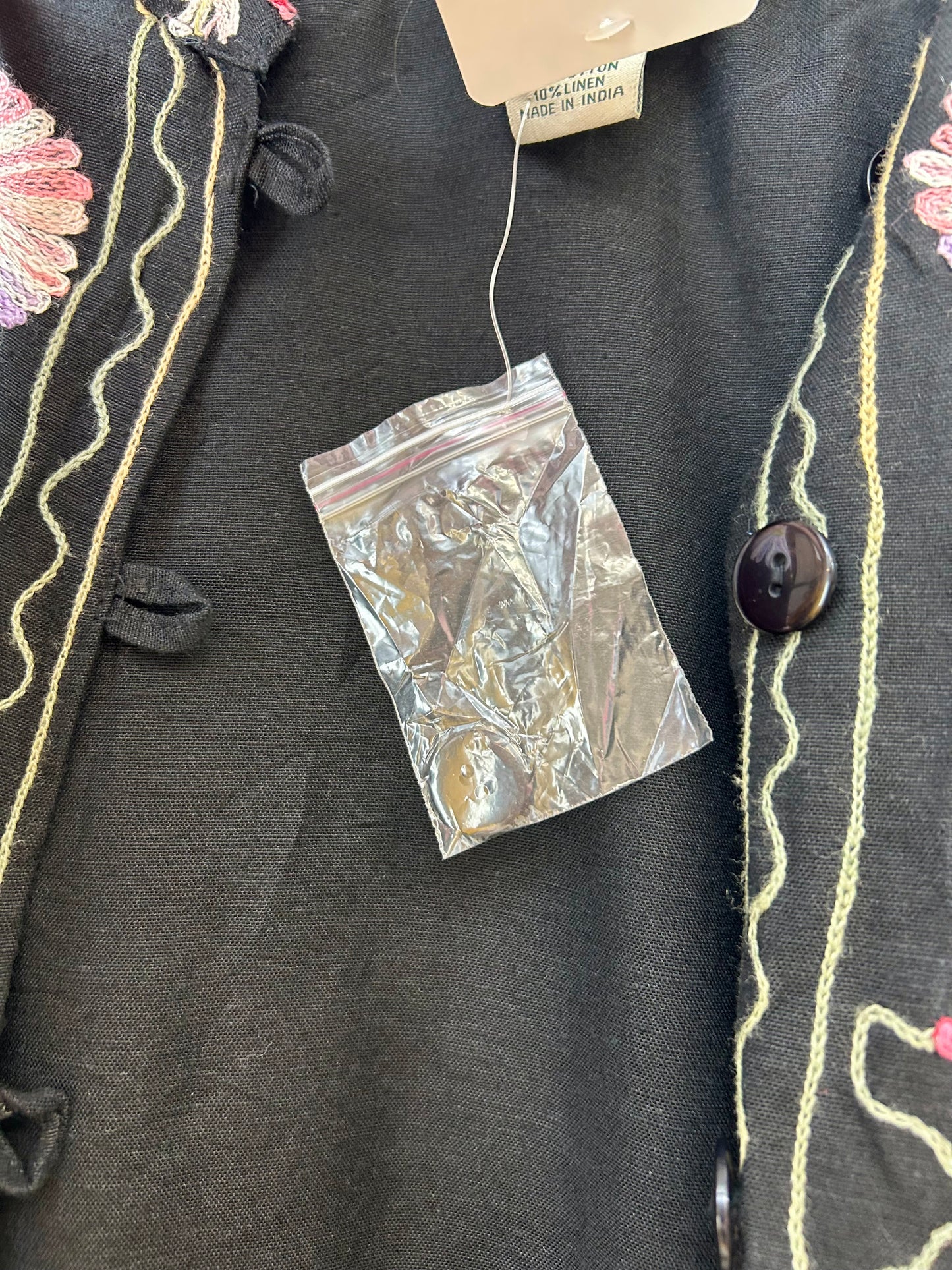 Vintage Kashmir Embroidery Jacket [D29961]