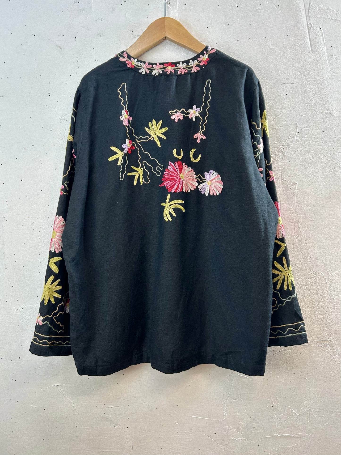Vintage Kashmir Embroidery Jacket [D29961]