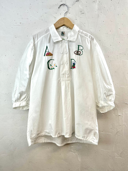 Vintage Tyrol Blouse  [F30597]