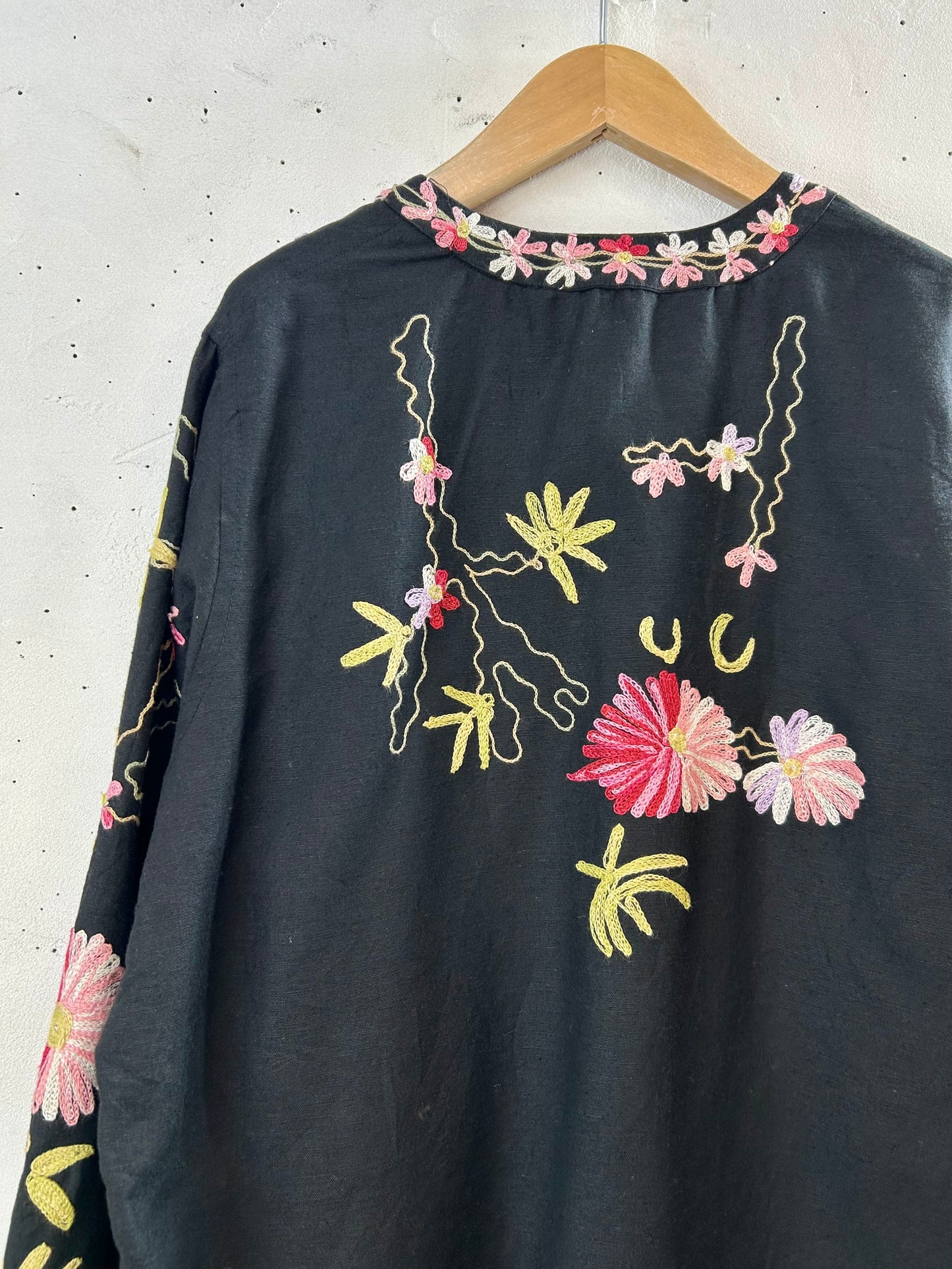 Vintage Kashmir Embroidery Jacket [D29961]