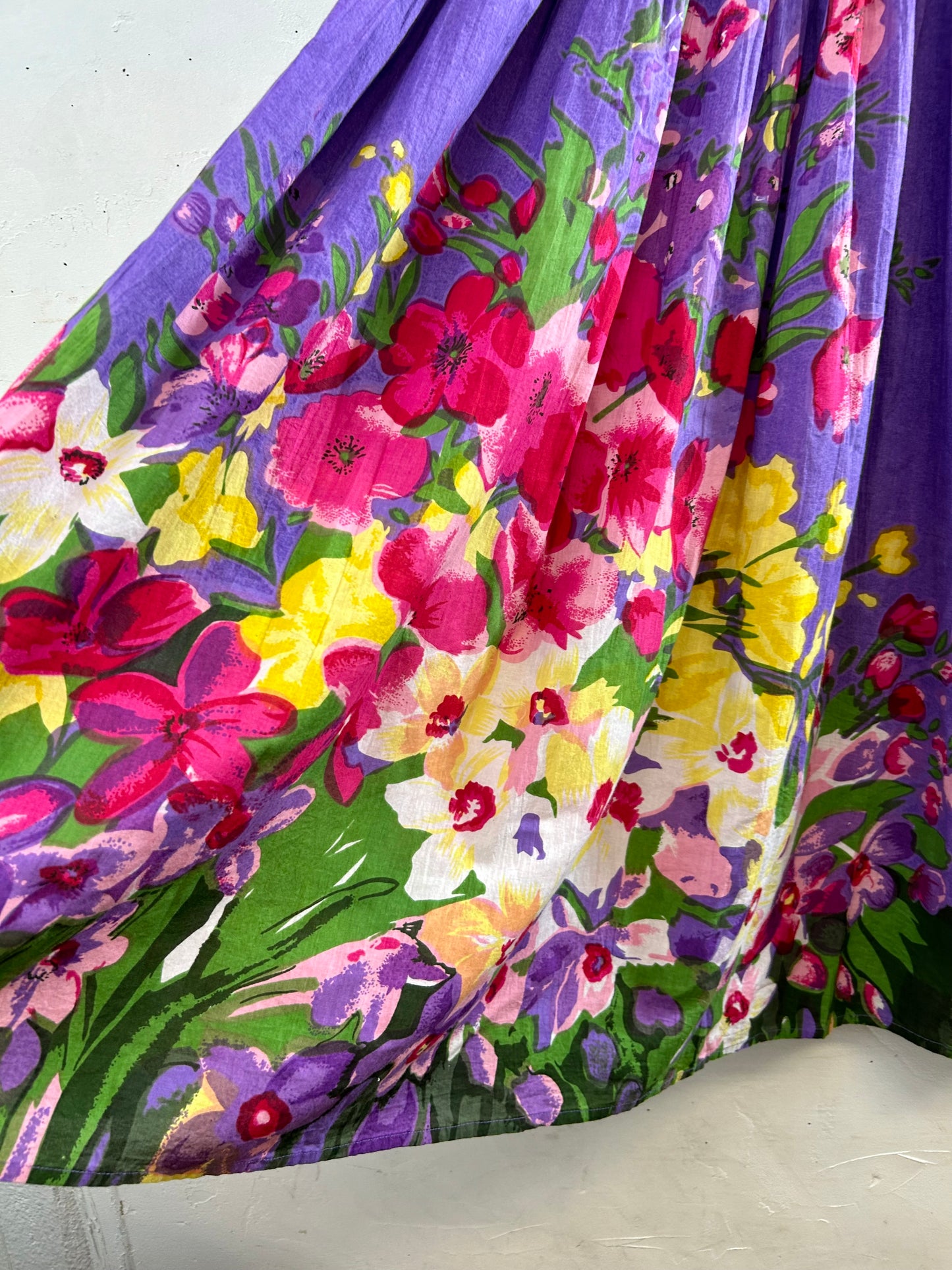 Vintage Indian Cotton Skirt [H28205]
