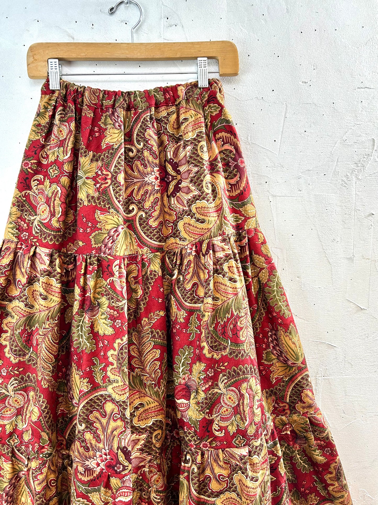 Vintage Tierd Skirt [K28857]