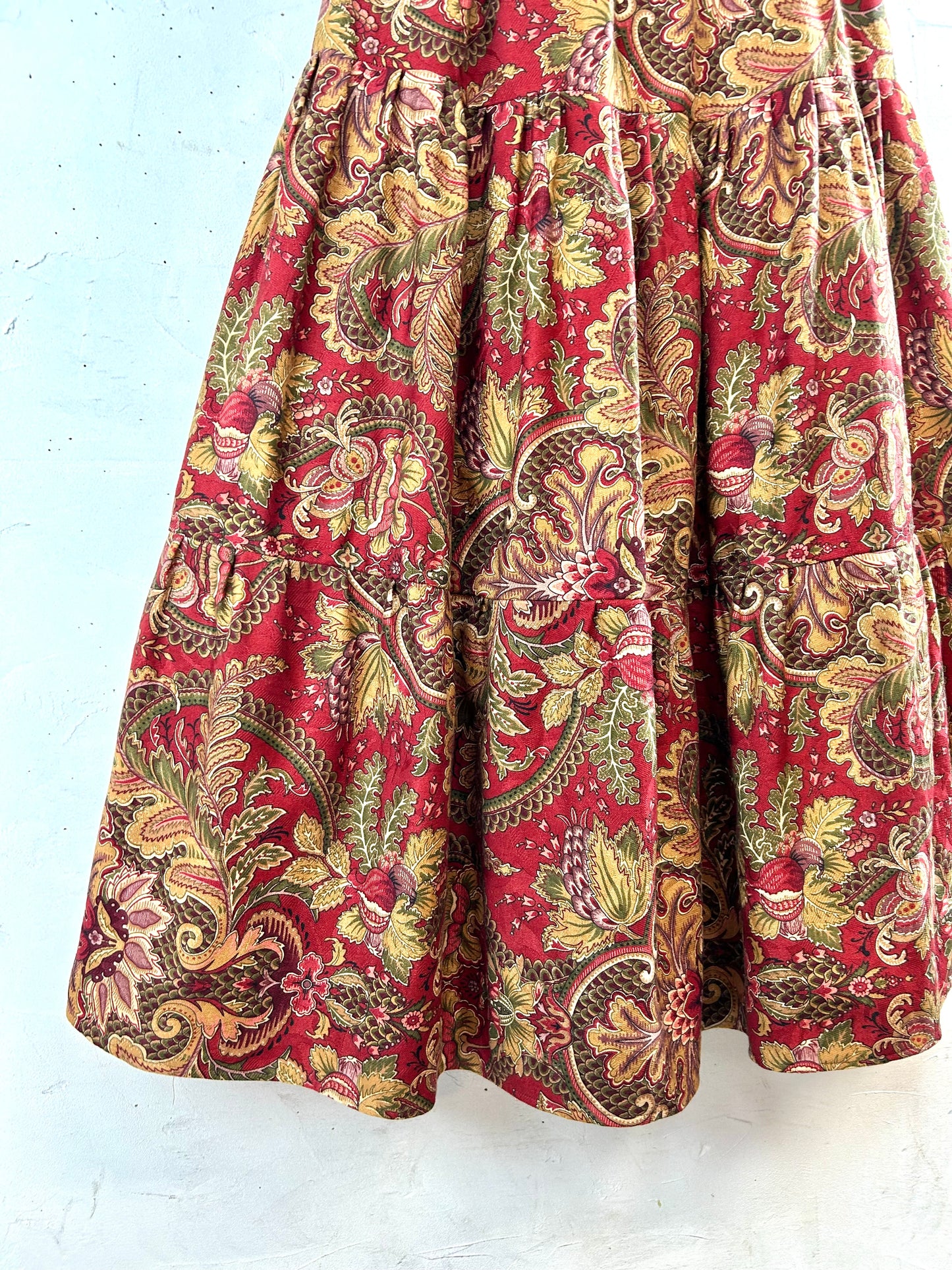 Vintage Tierd Skirt [K28857]