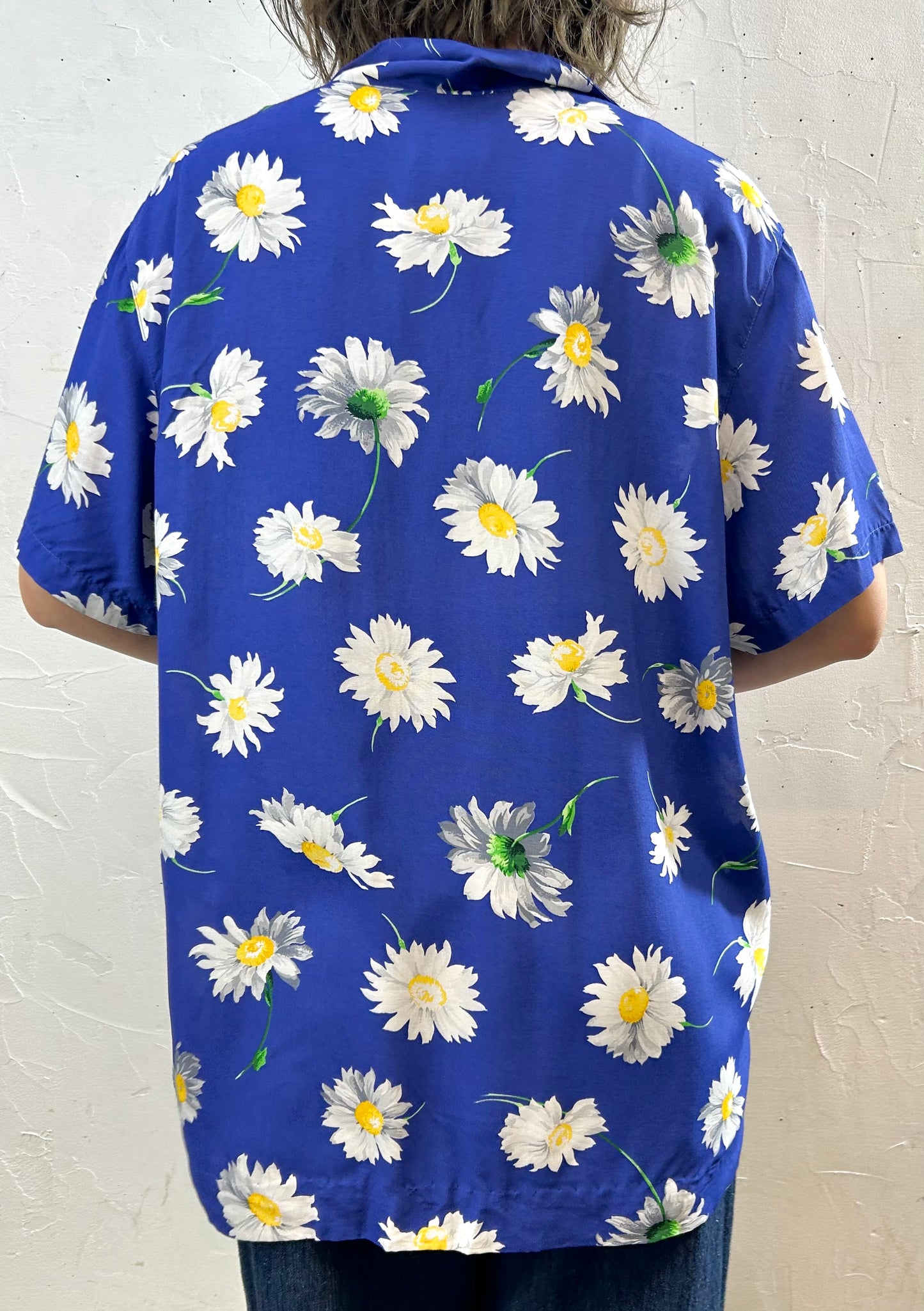 Vintage Rayon Shirt MADE IN USA [F27565]