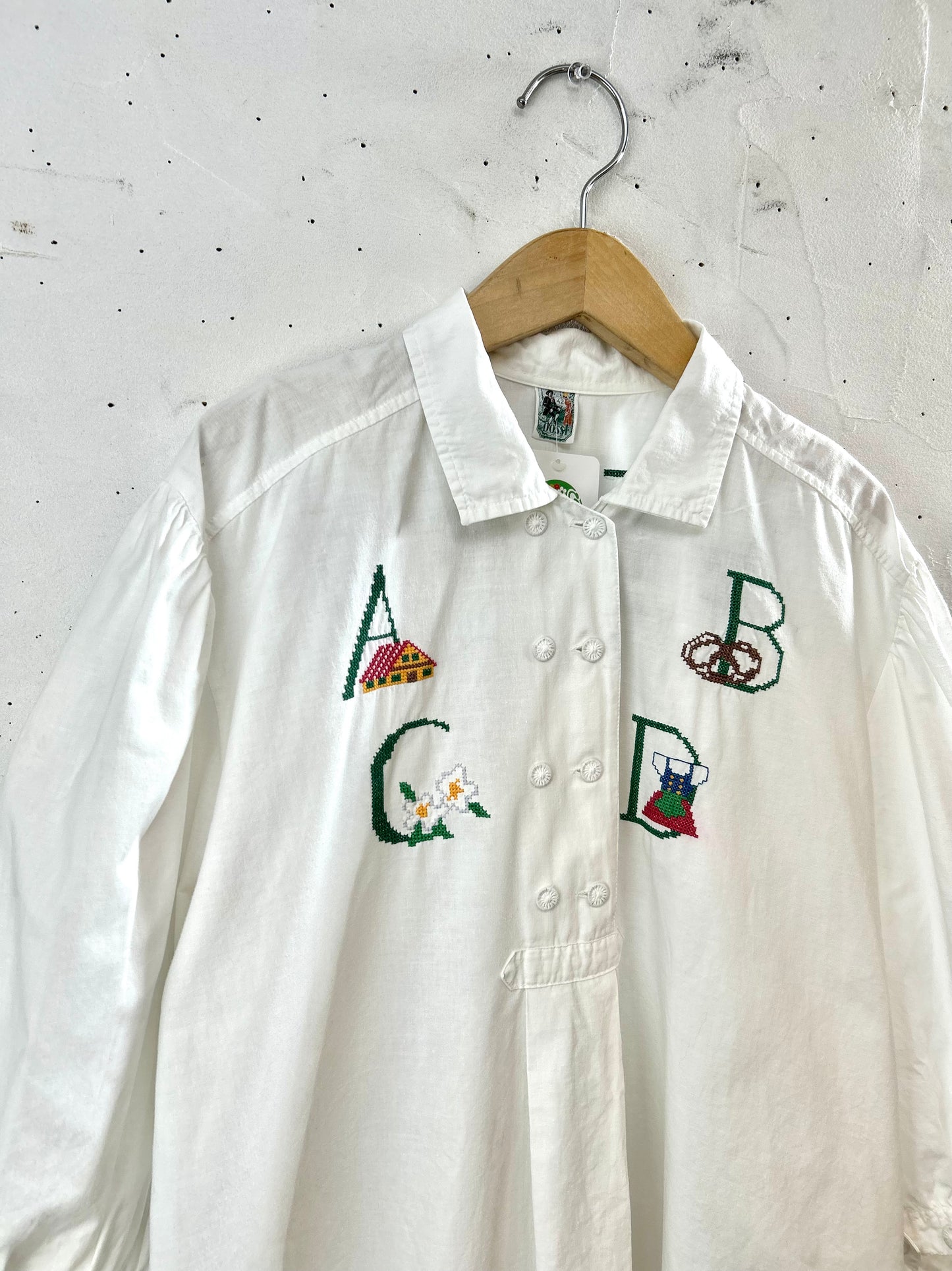 Vintage Tyrol Blouse  [F30597]
