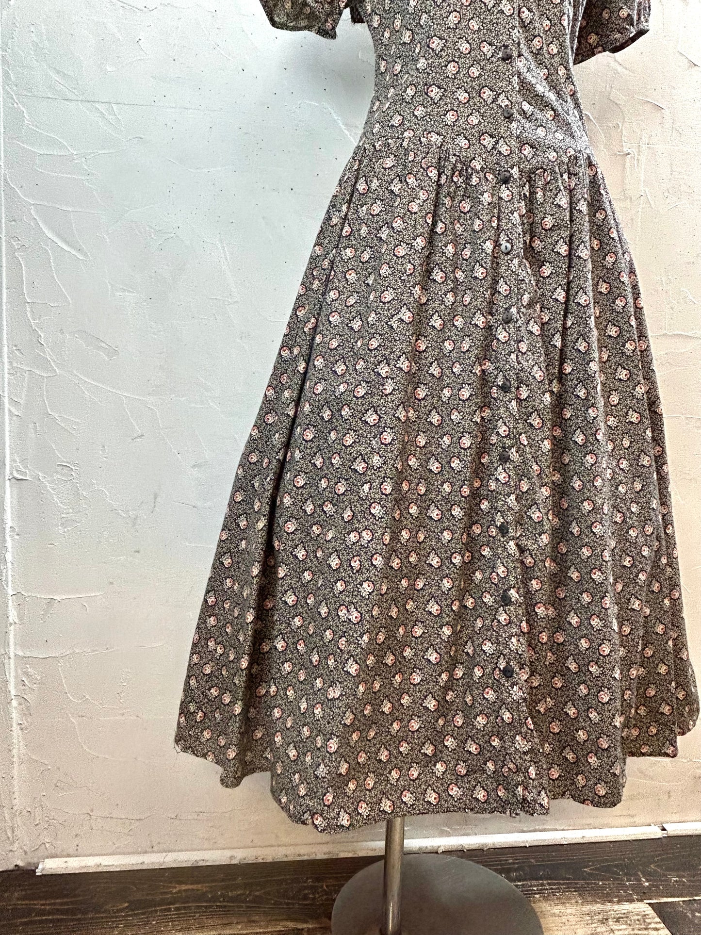 Vintage Dress MADE IN USA  [C29735]
