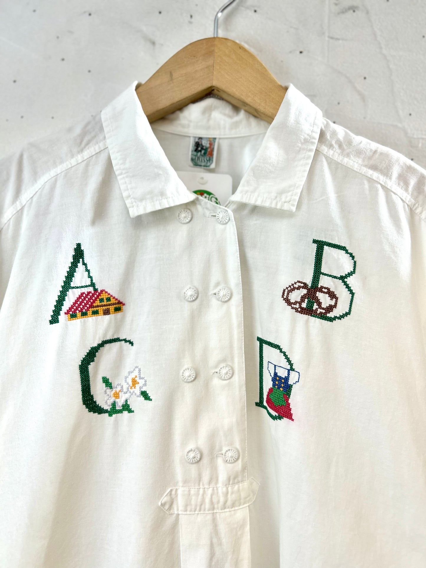 Vintage Tyrol Blouse  [F30597]