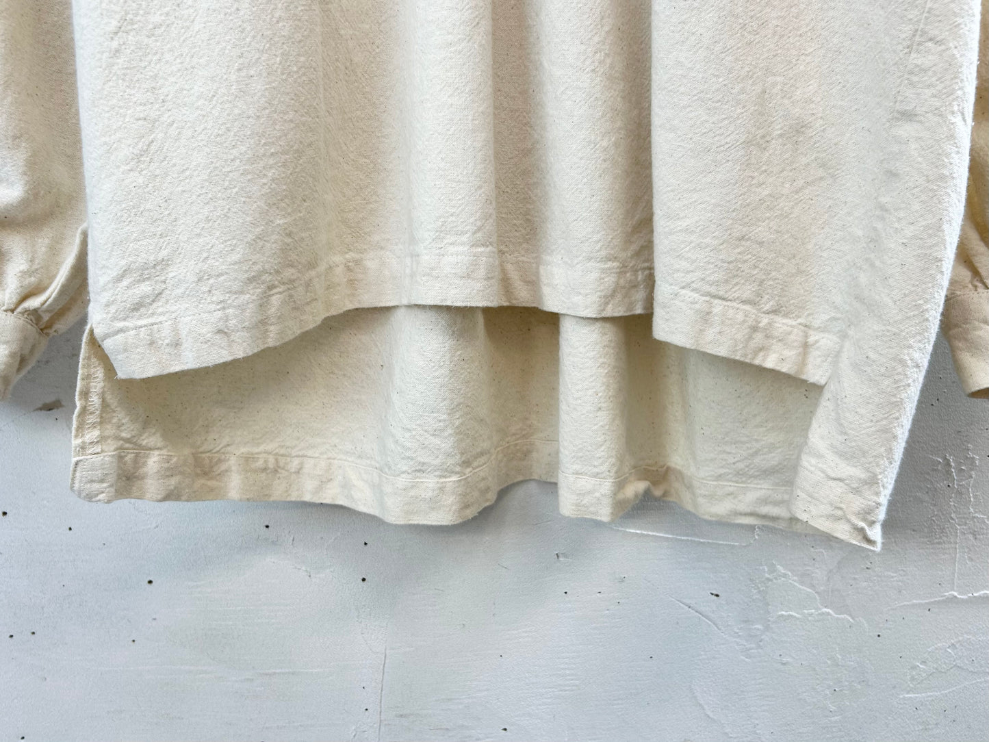 Vintage Indian Cotton Pullover Shirt [D29957]