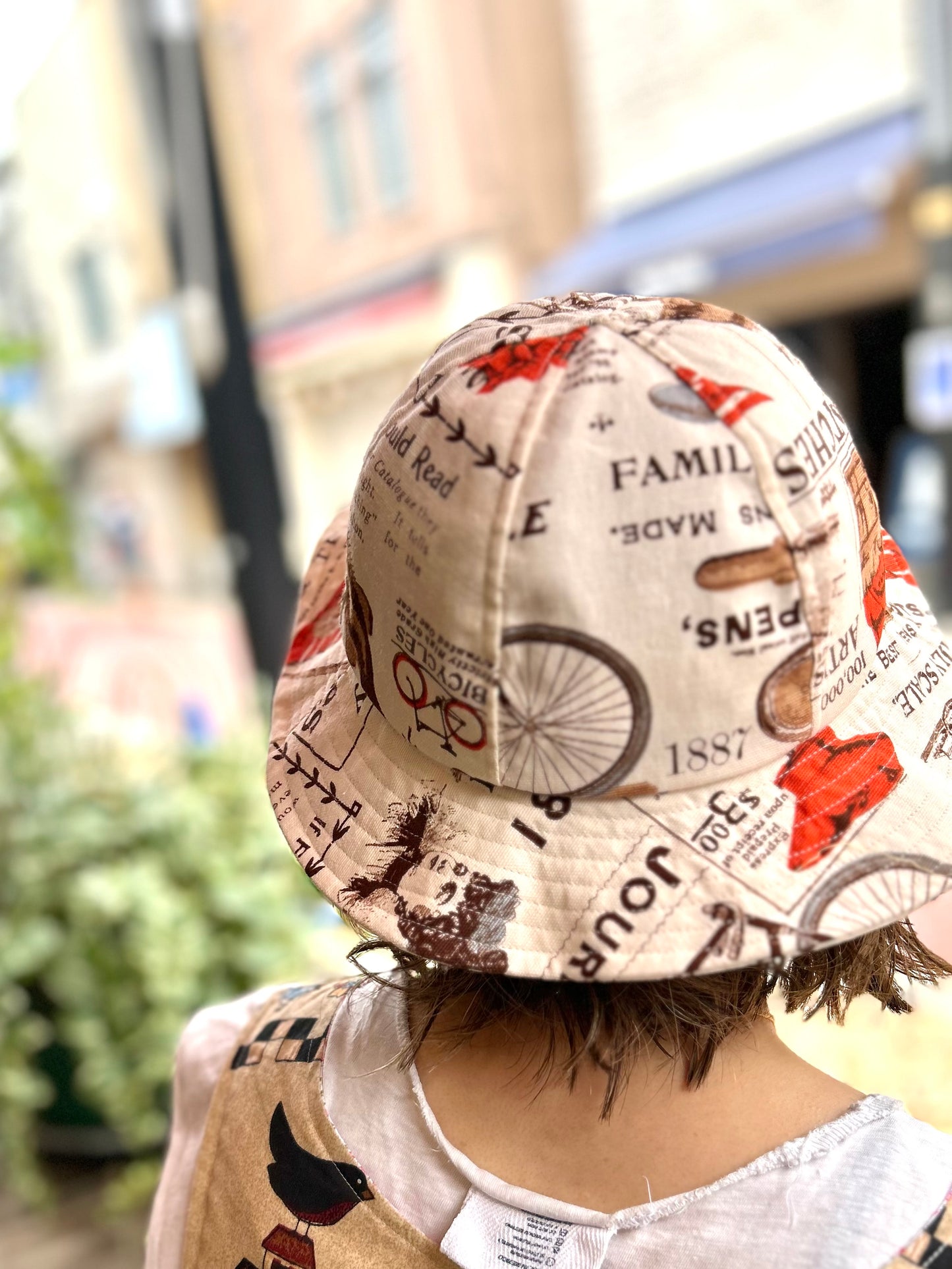 Vintage Fabric Antique Hat 〜Amy Nina〜 [G27869]