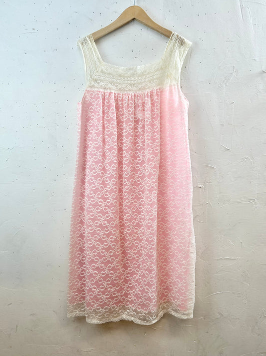 Vintage Lingerie Dress [B29517]