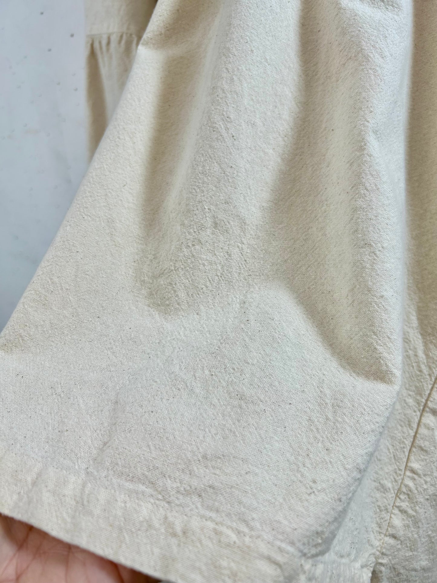 Vintage Indian Cotton Pullover Shirt [D29957]