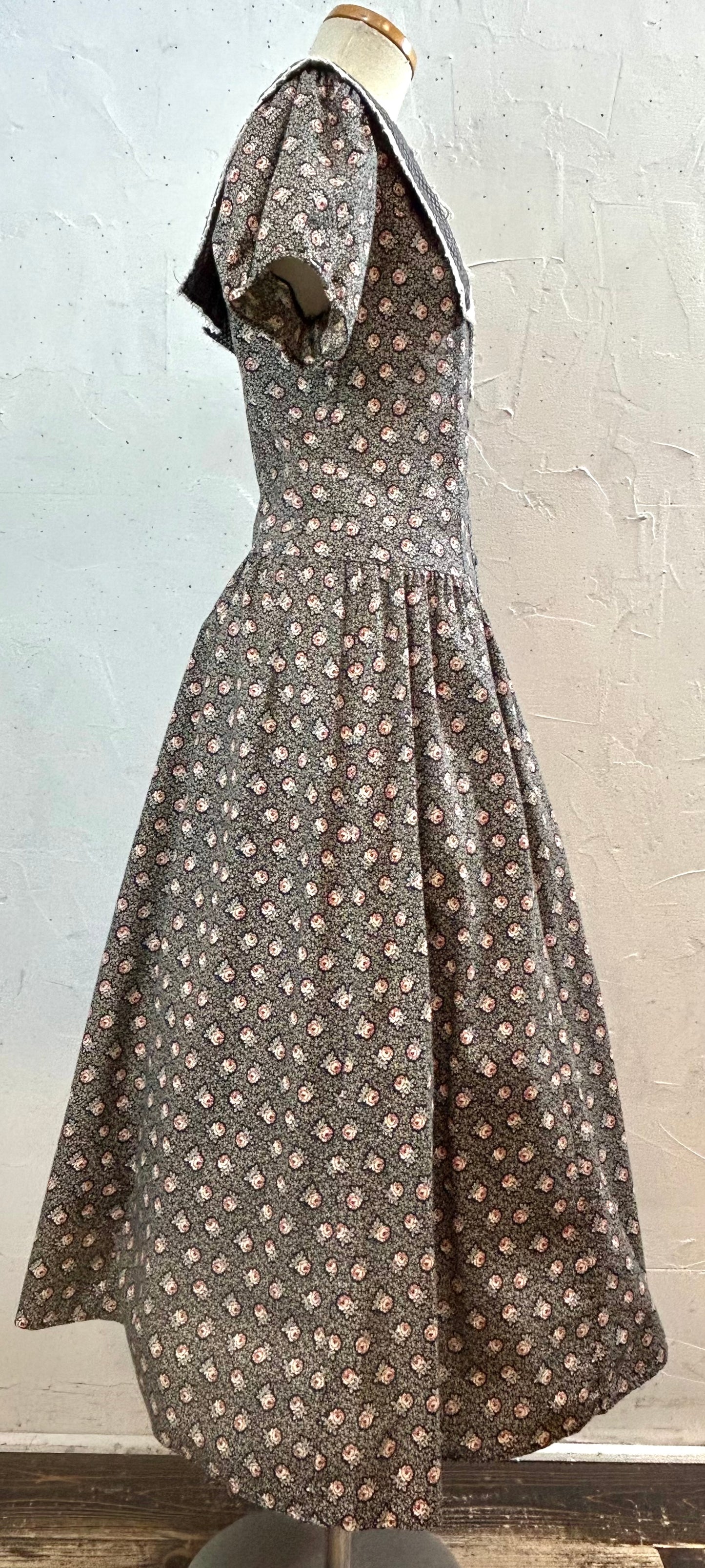 Vintage Dress MADE IN USA  [C29735]
