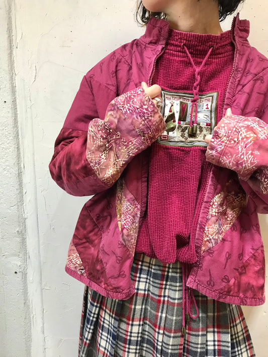 ’70s Vintage Patchwork Blouson [L25712]