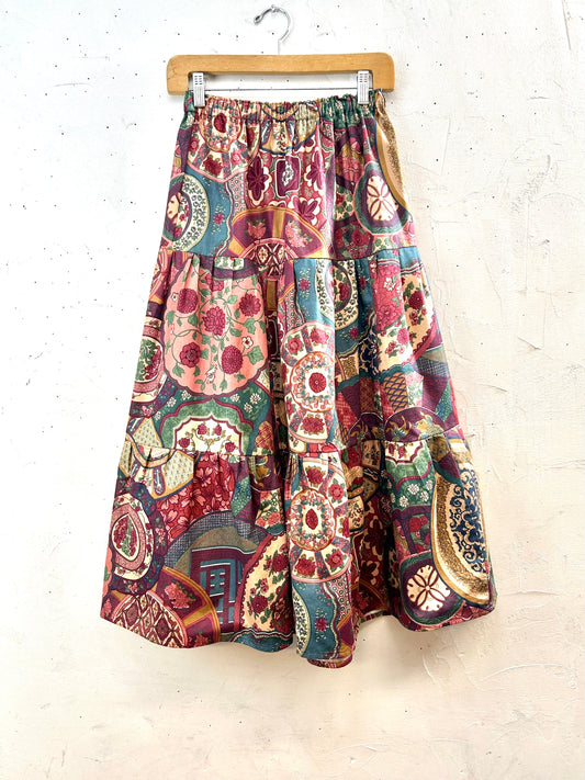 Vintage Tierd Skirt [K28858]