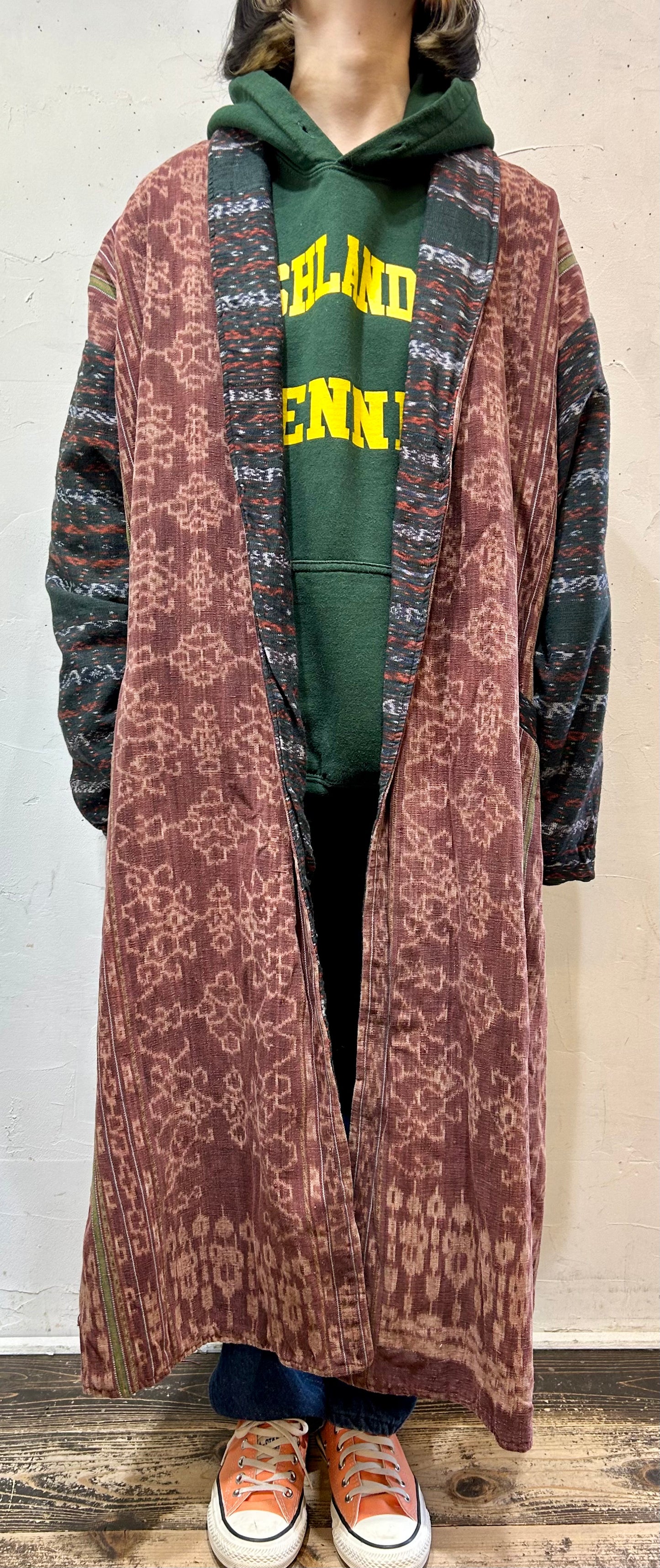Special Vintage Handmade Ikat Gown [K25564]