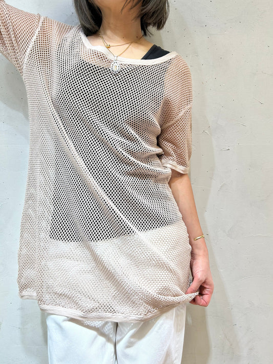 Vintage Mesh Tops MADE ITALY [E27105]