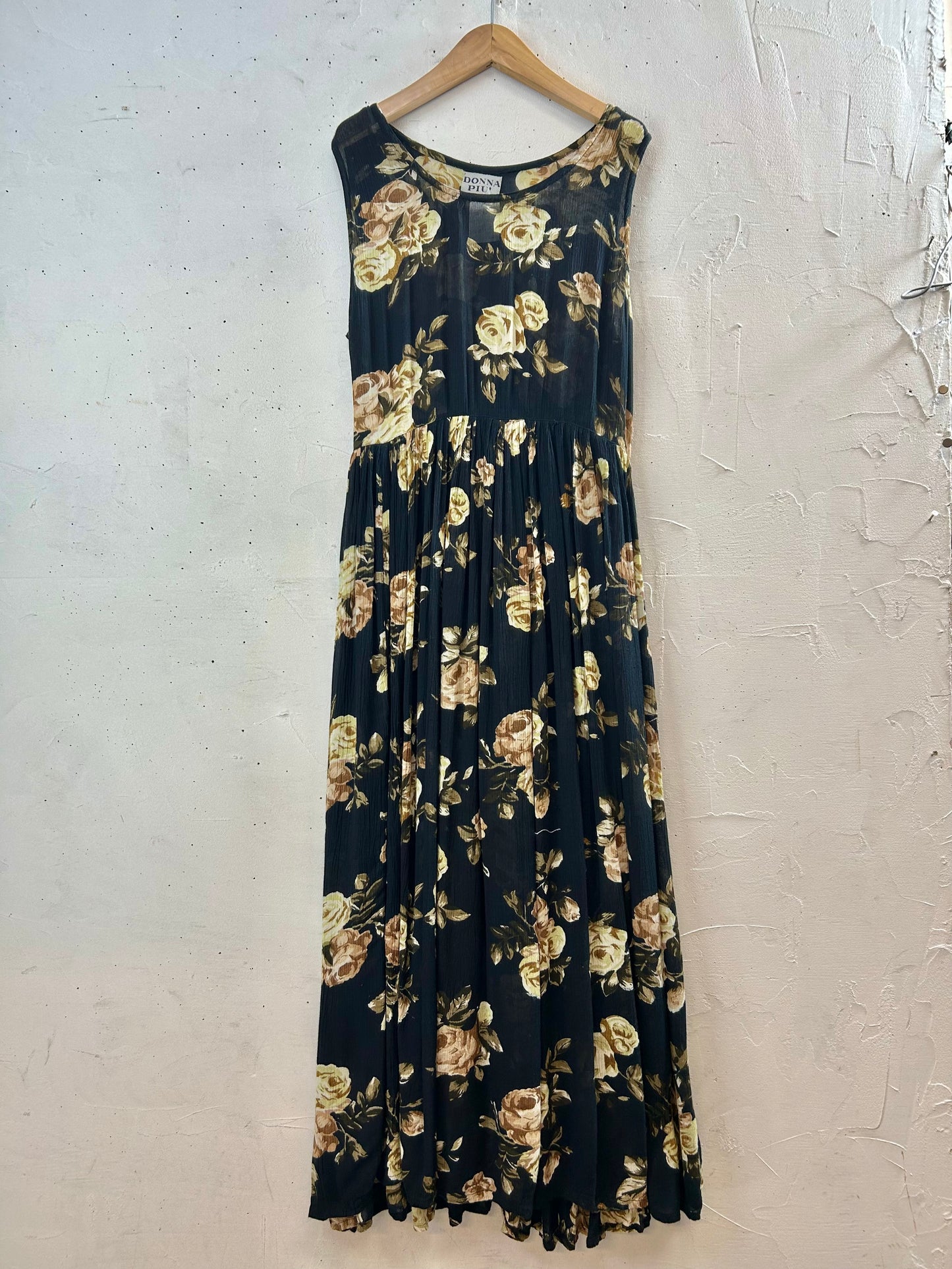 Vintage Indian Rayon Dress [D29959]