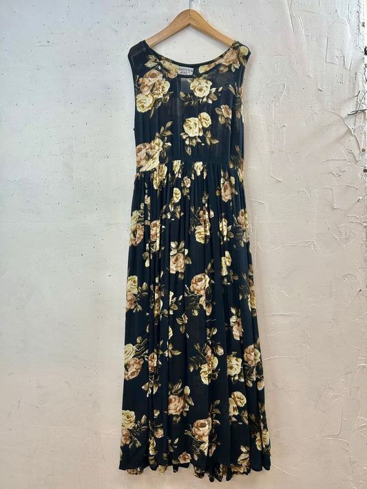 Vintage Indian Rayon Dress [D29959]