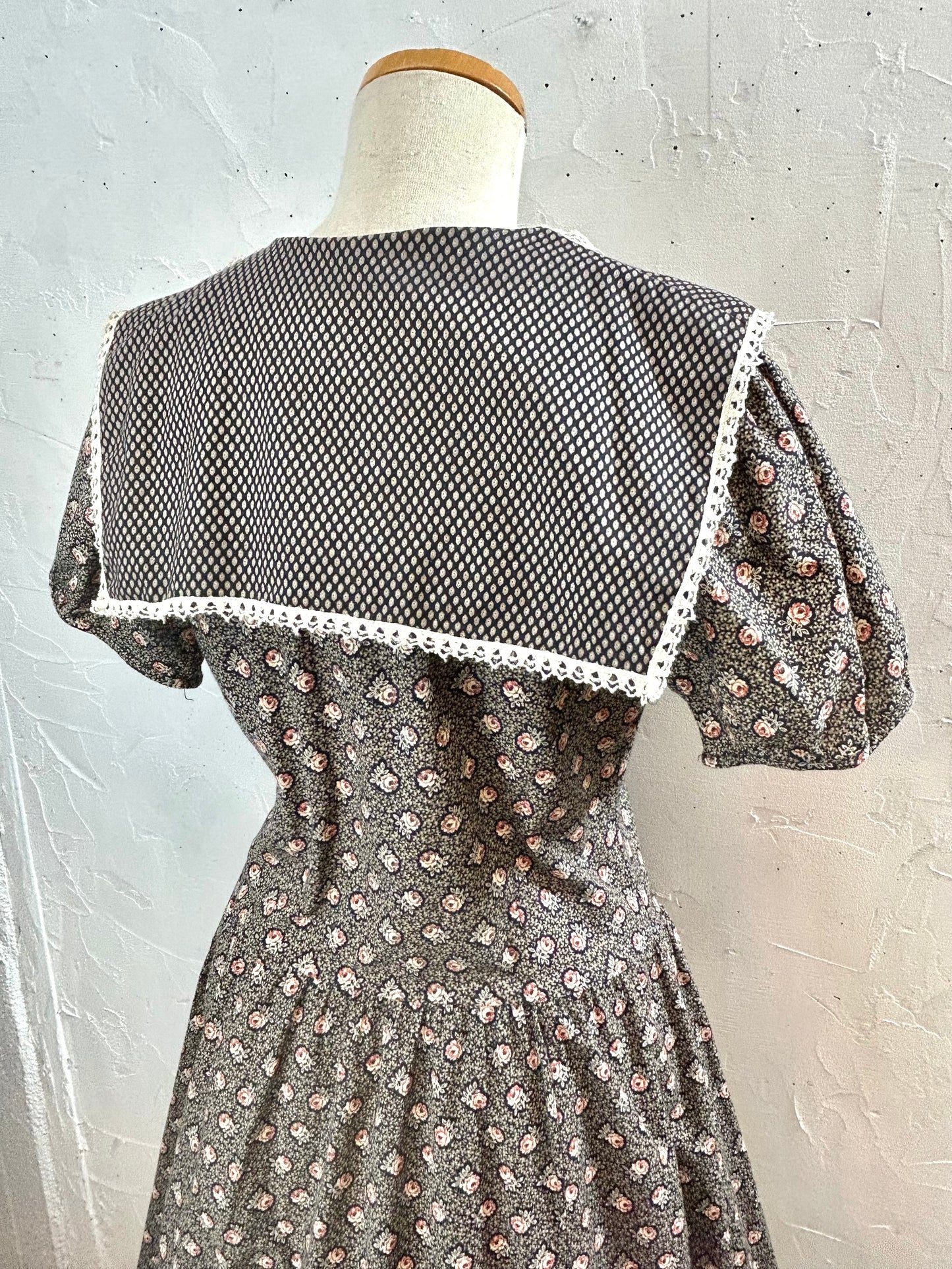 Vintage Dress MADE IN USA  [C29735]