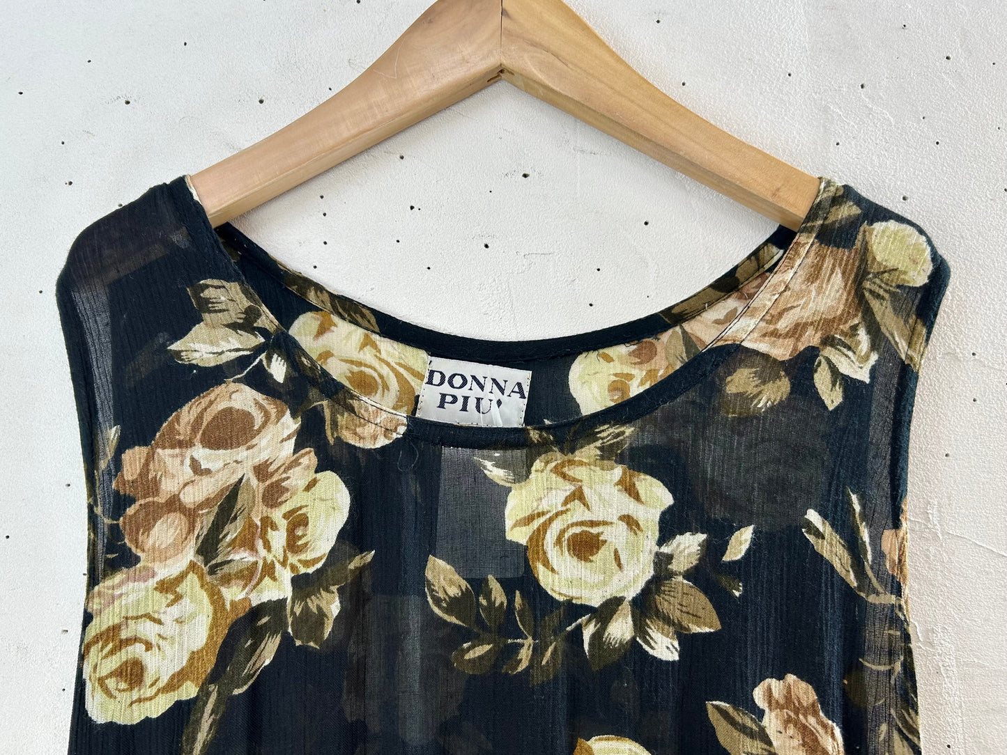 Vintage Indian Rayon Dress [D29959]