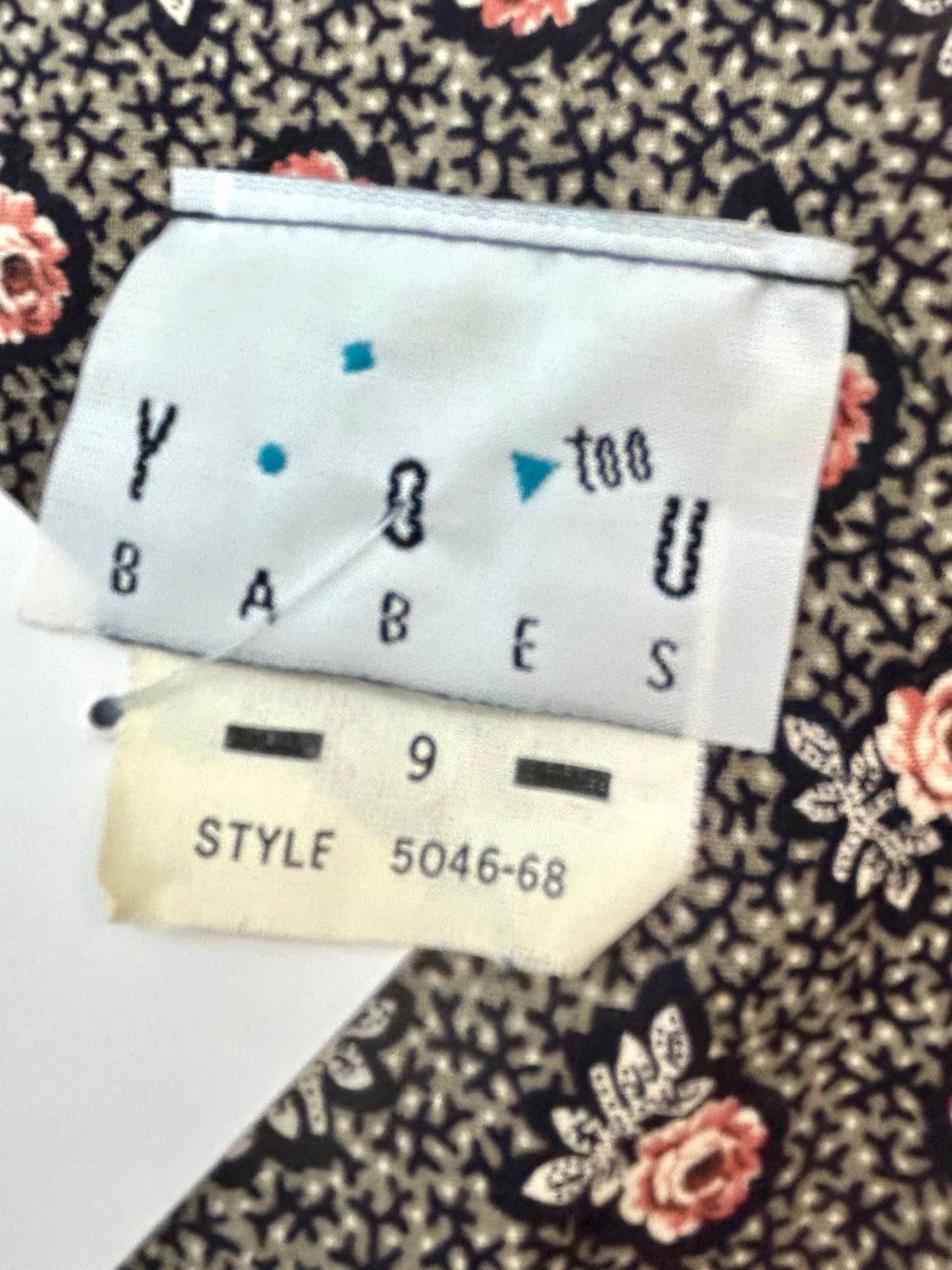 Vintage Dress MADE IN USA  [C29735]