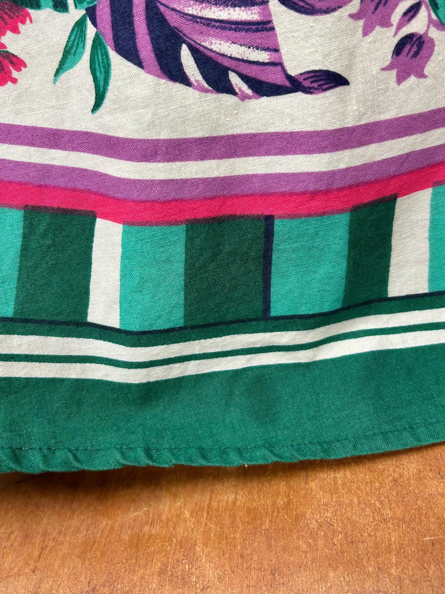 Vintage End Pattern Skirt [E30155]
