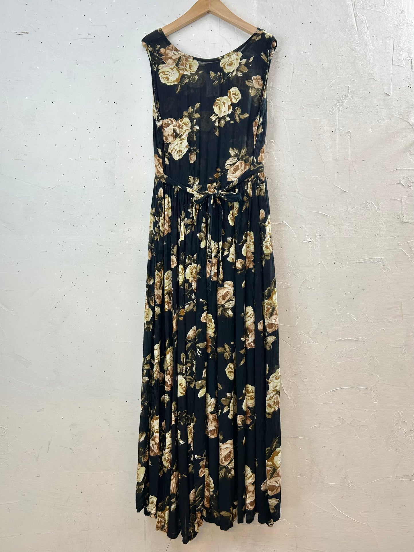 Vintage Indian Rayon Dress [D29959]