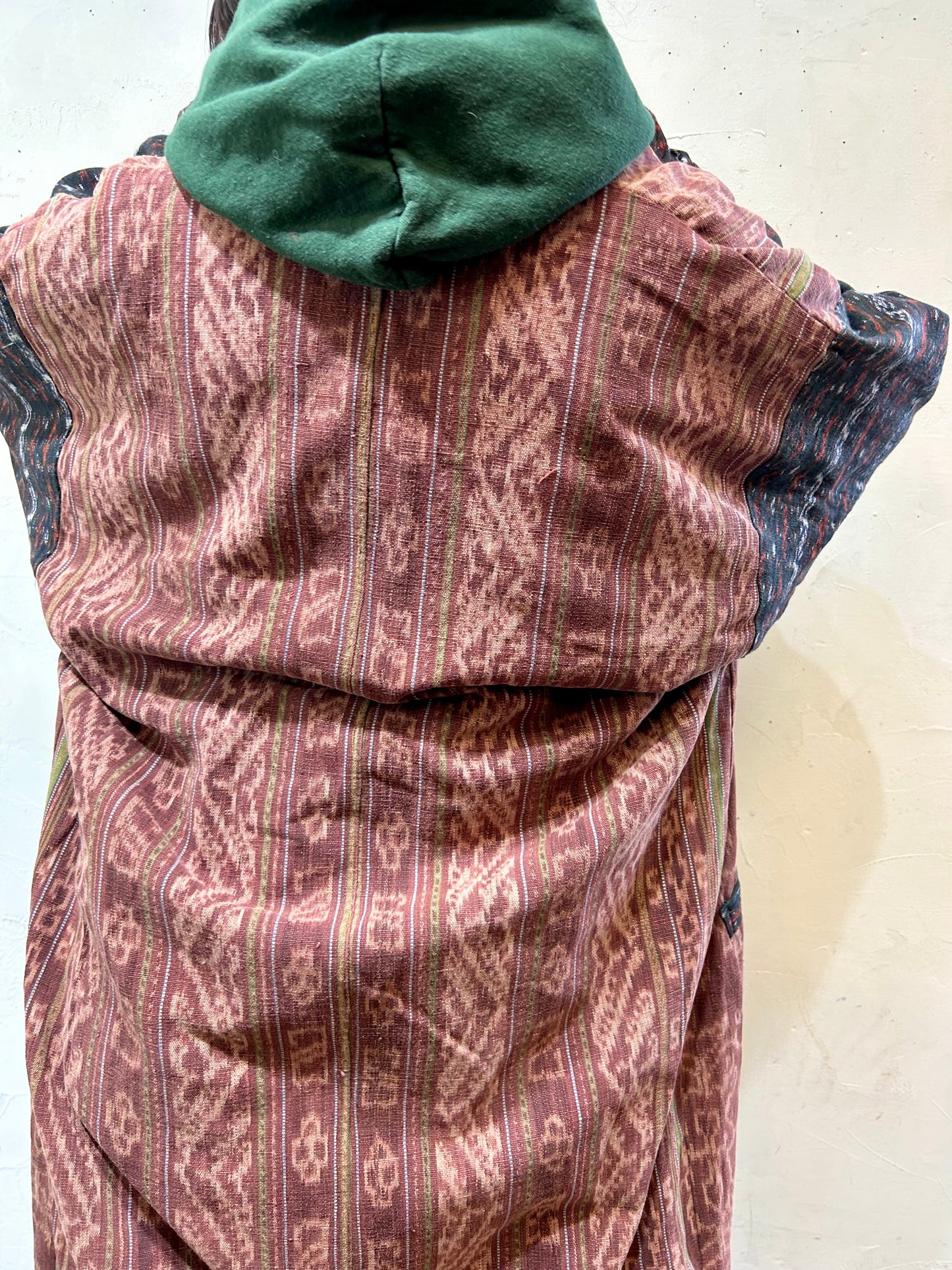 Special Vintage Handmade Ikat Gown [K25564]