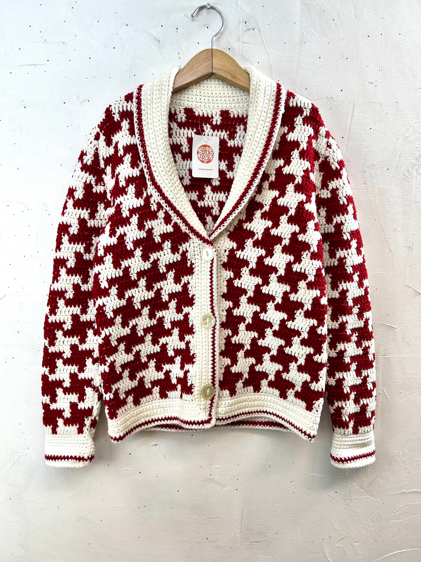 Vintage Hand Knit Cardigan [K28859]