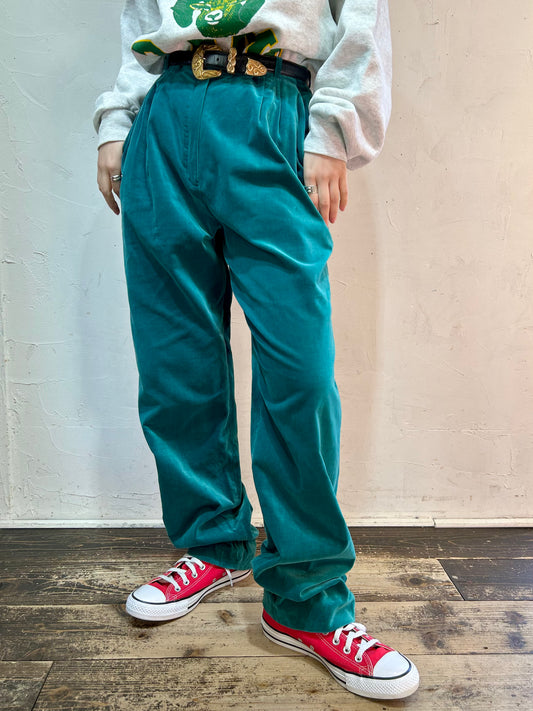 Vintage Velours Pants [B26212]