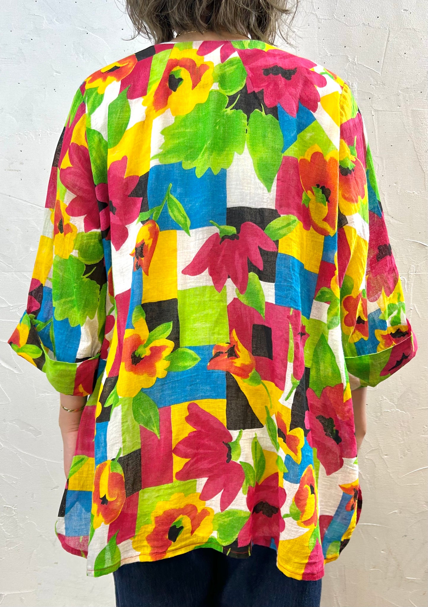 Vintage Cotton Shirt MADE IN USA  [F27569]