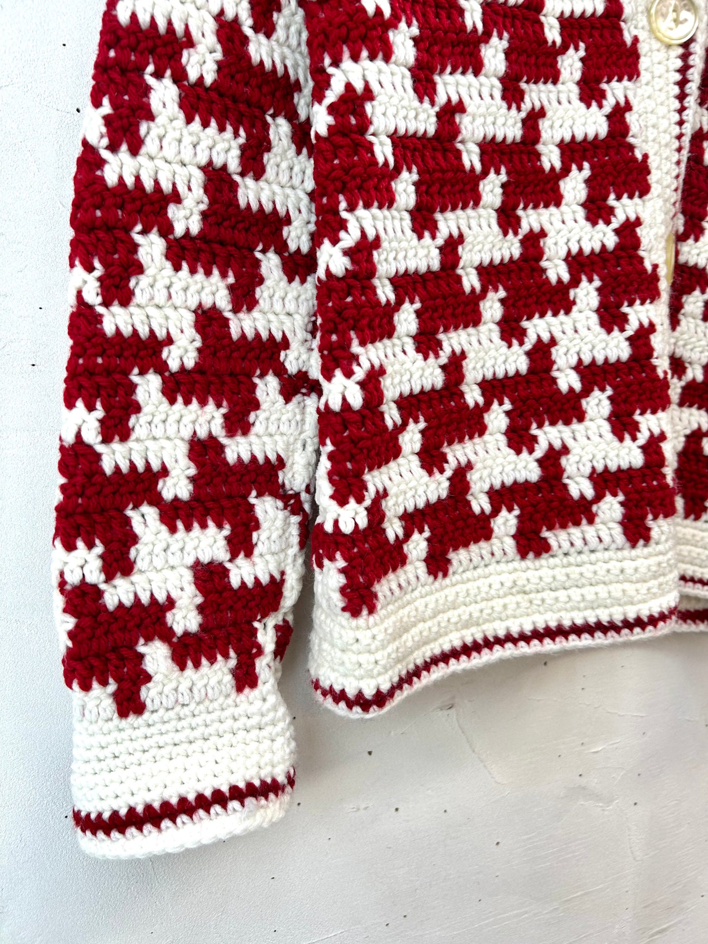 Vintage Hand Knit Cardigan [K28859]