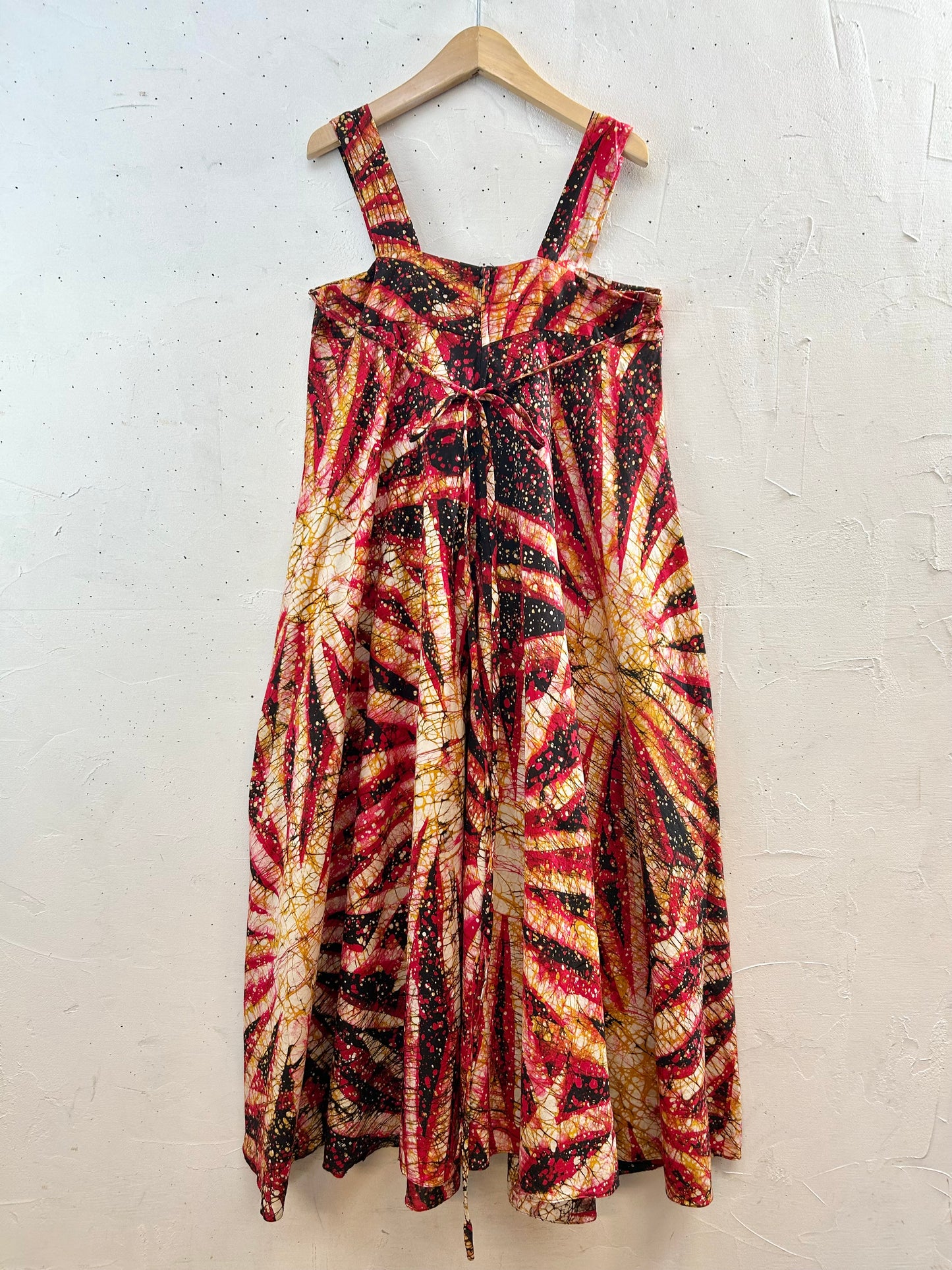 Vintage Malaysia Batik Dress [E30167]