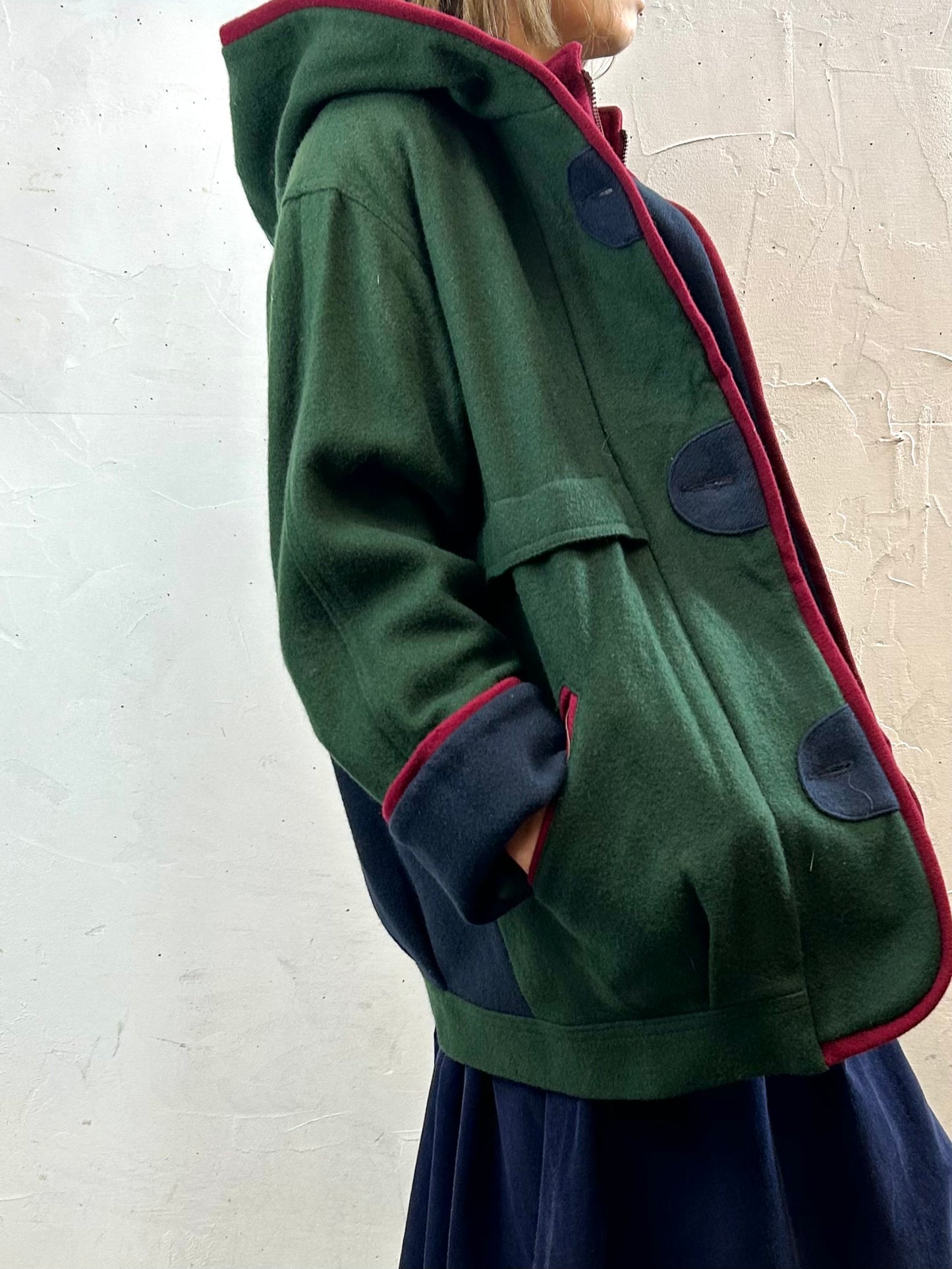 Vintage  Hoodie Coat  [L29086]